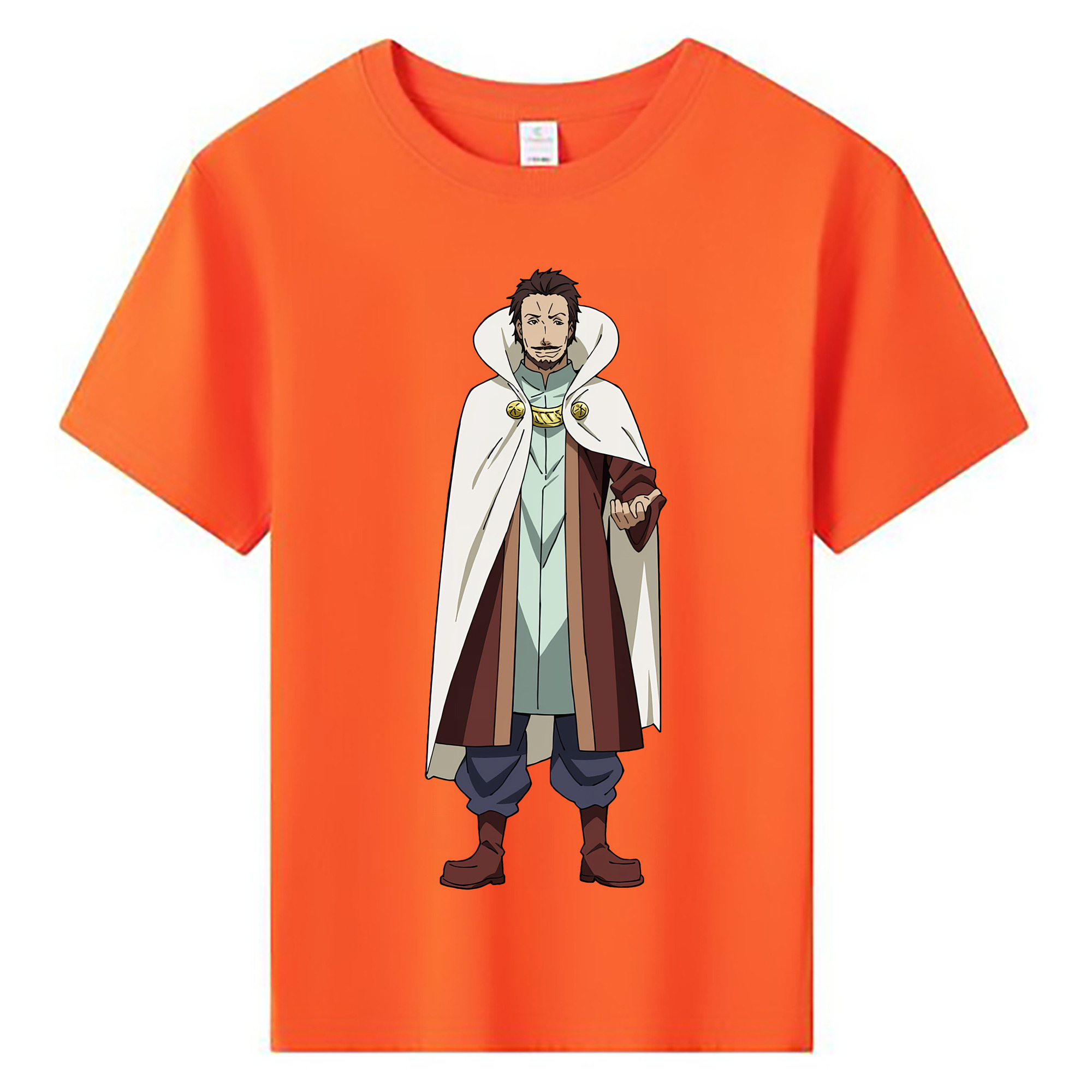 （画像用） 転スラ Regarding Reincarnated to Slime 綿100％キッズTシャツ（フロントプリント）