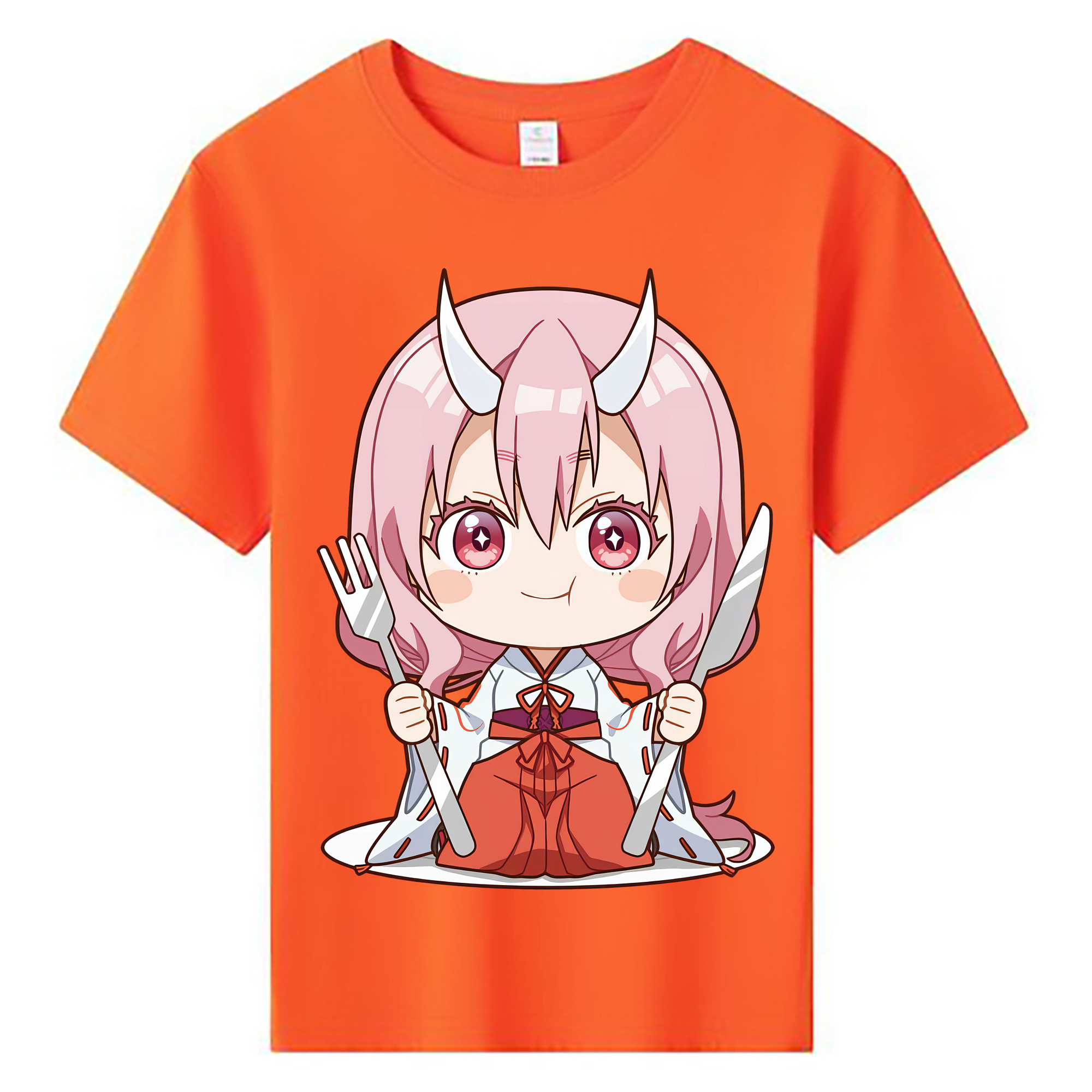 （画像用） 転スラ Regarding Reincarnated to Slime 綿100％キッズTシャツ（フロントプリント）
