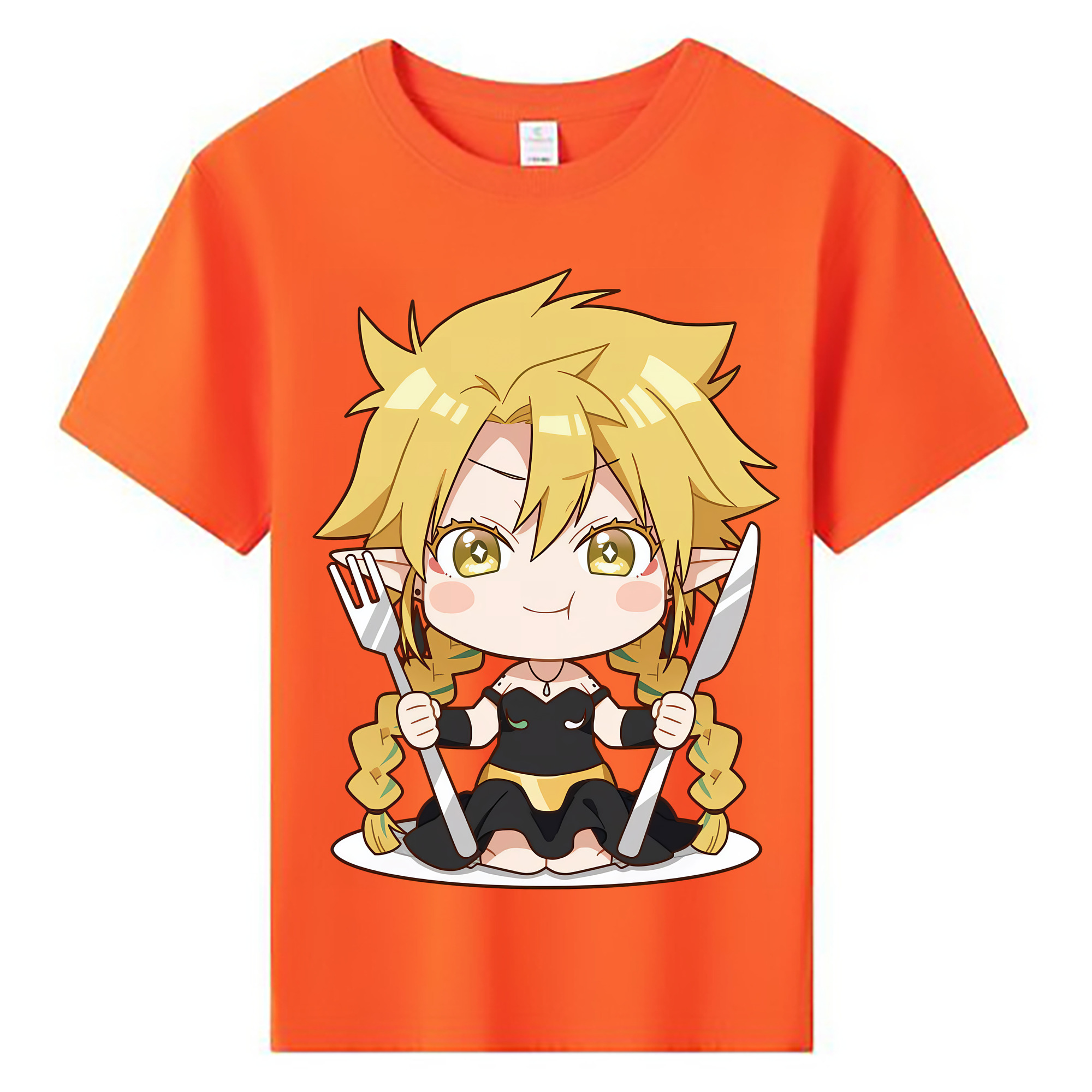 （画像用） 転スラ Regarding Reincarnated to Slime 綿100％キッズTシャツ（フロントプリント）