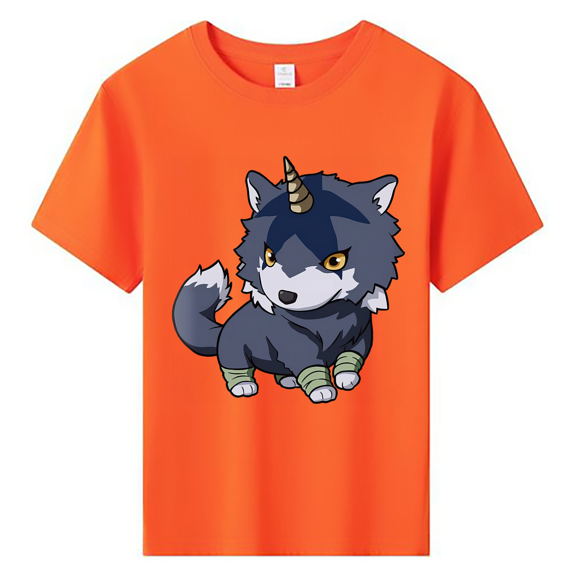 （画像用） 転スラ Regarding Reincarnated to Slime 綿100％キッズTシャツ（フロントプリント）
