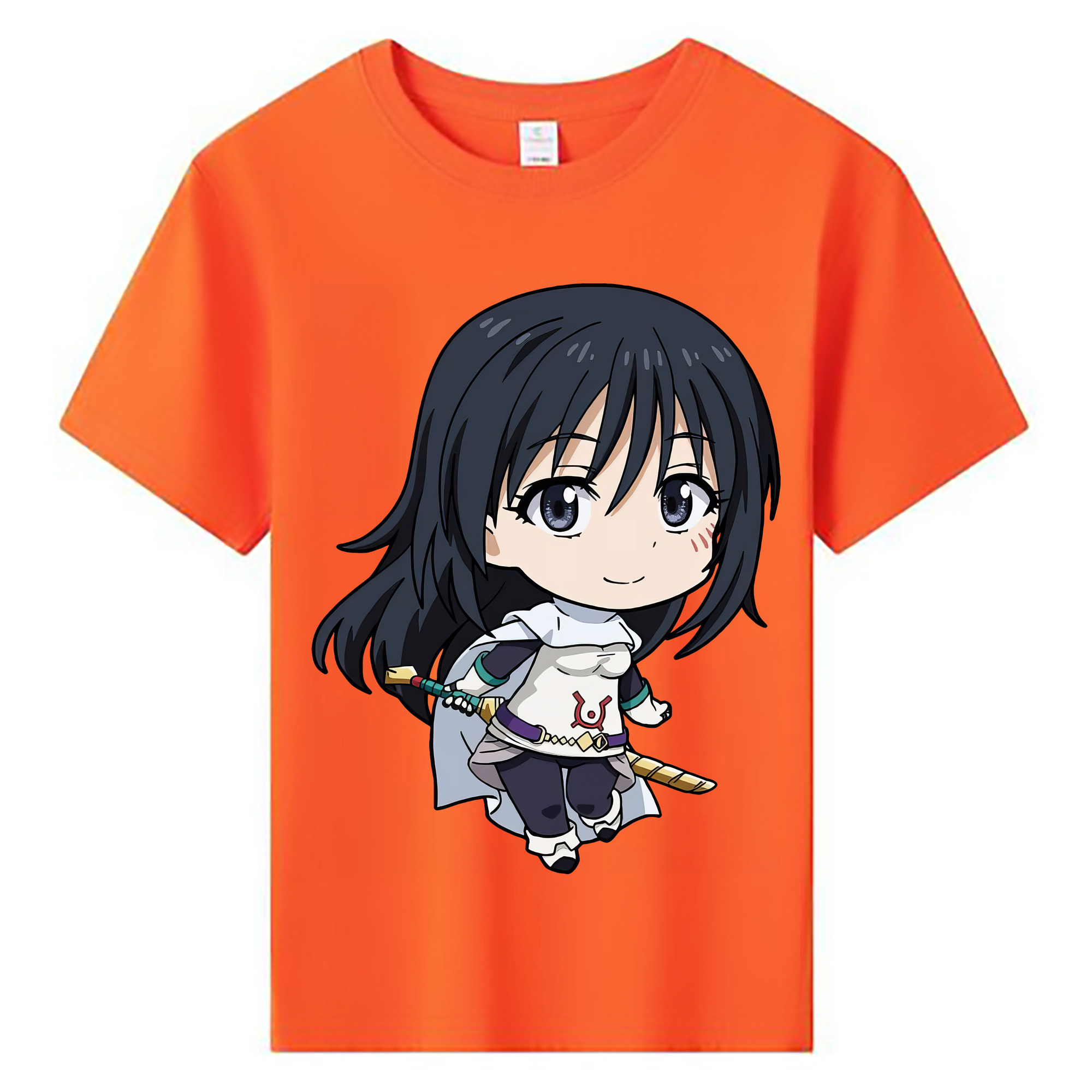 （画像用） 転スラ Regarding Reincarnated to Slime 綿100％キッズTシャツ（フロントプリント）