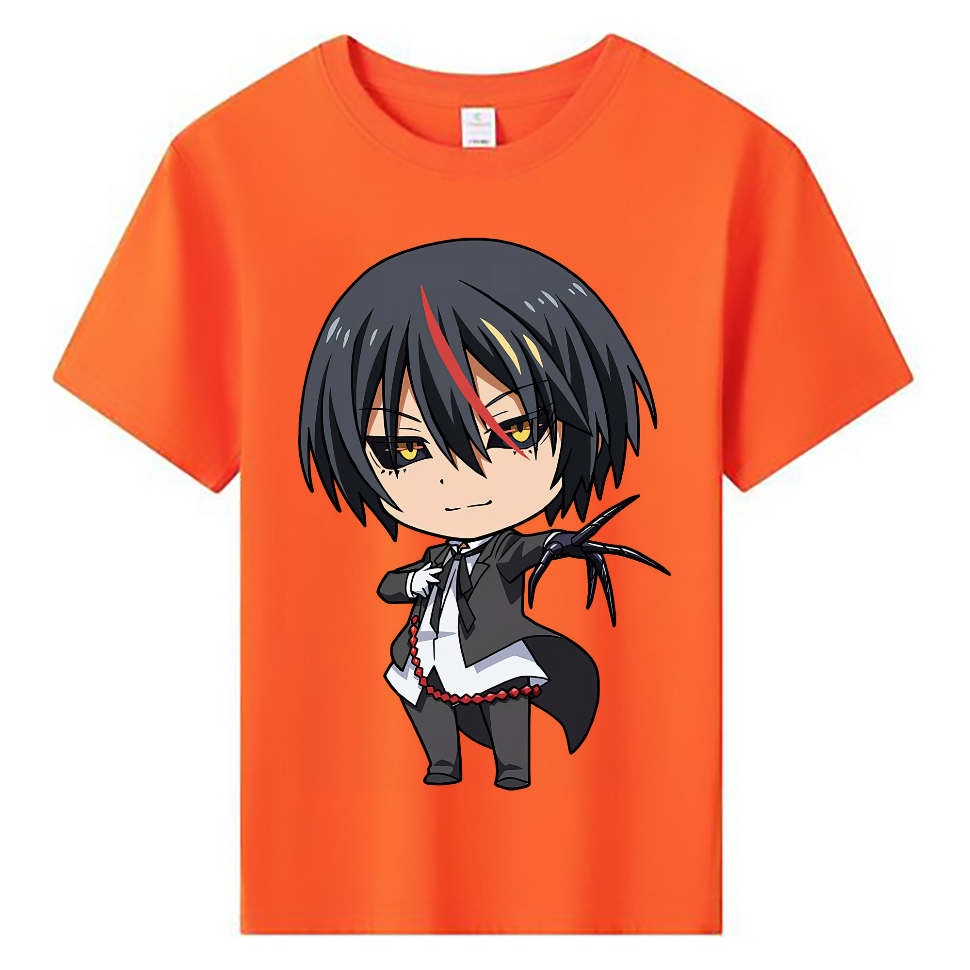 （画像用） 転スラ Regarding Reincarnated to Slime 綿100％キッズTシャツ（フロントプリント）