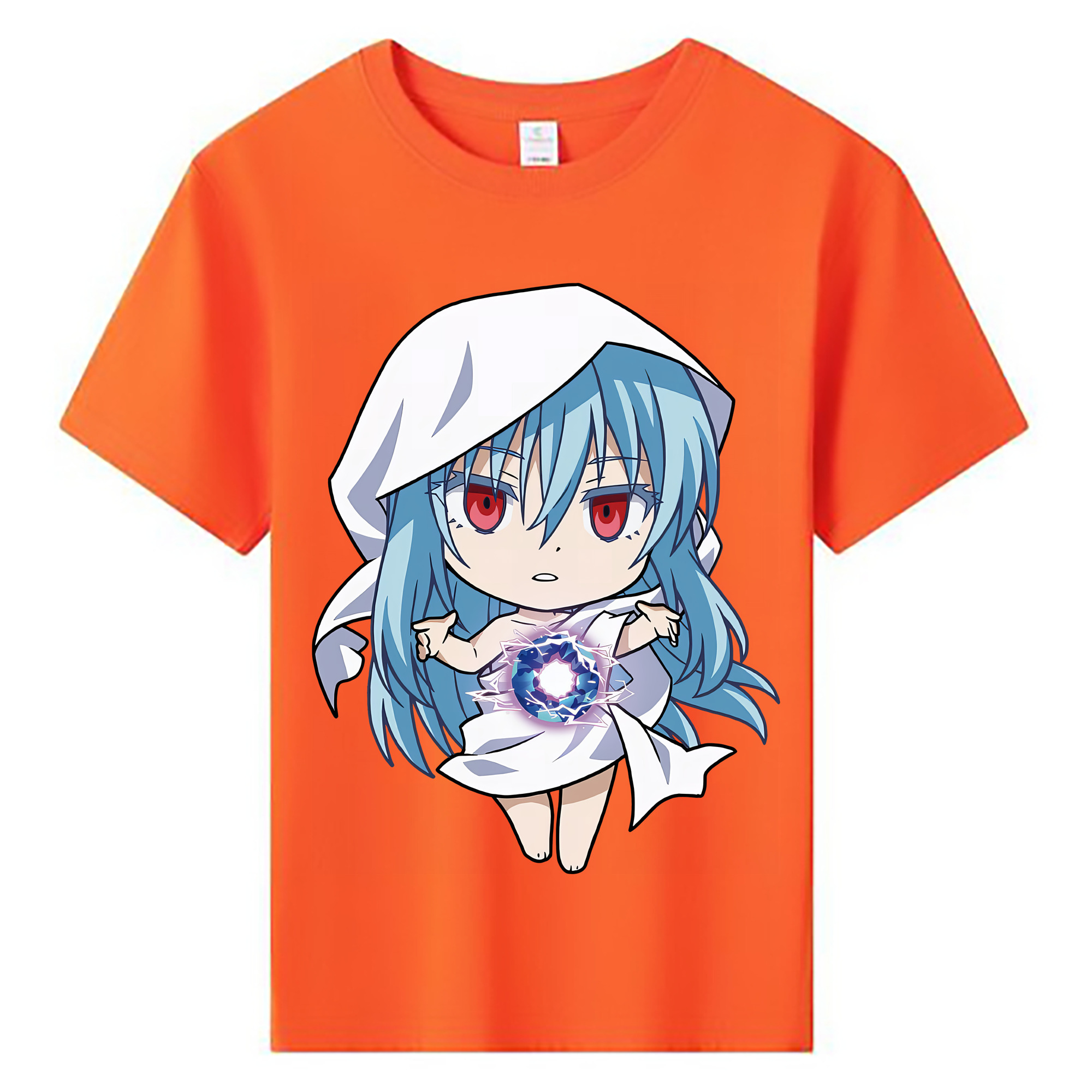 （画像用） 転スラ Regarding Reincarnated to Slime 綿100％キッズTシャツ（フロントプリント）