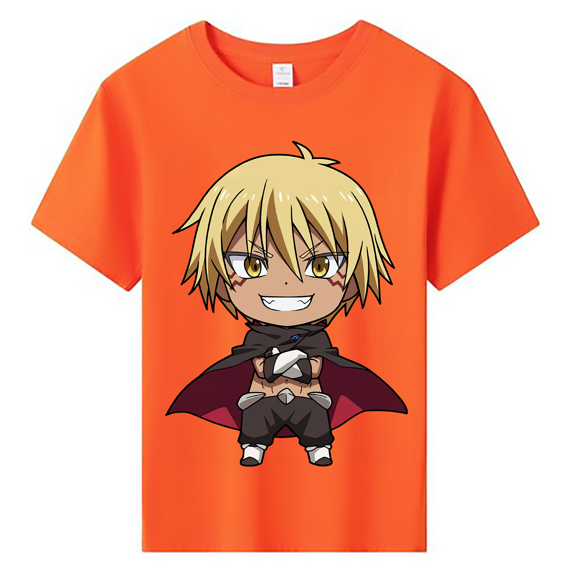 （画像用） 転スラ Regarding Reincarnated to Slime 綿100％キッズTシャツ（フロントプリント）