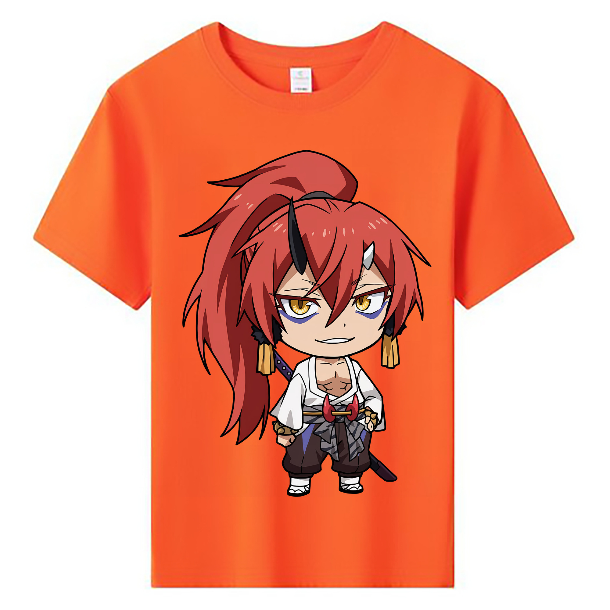 （画像用） 転スラ Regarding Reincarnated to Slime 綿100％キッズTシャツ（フロントプリント）