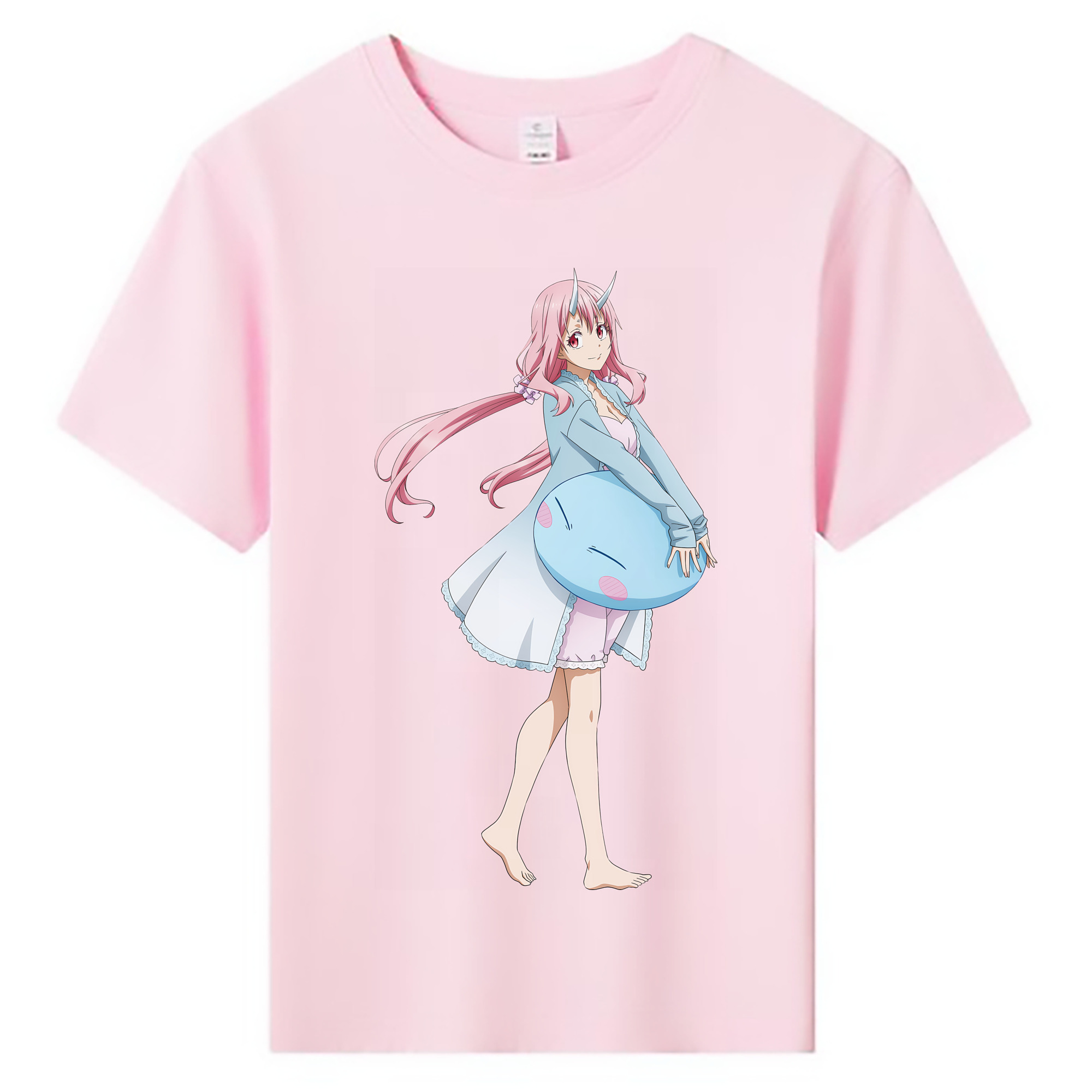 （画像用） 転スラ Regarding Reincarnated to Slime 綿100％キッズTシャツ（フロントプリント）