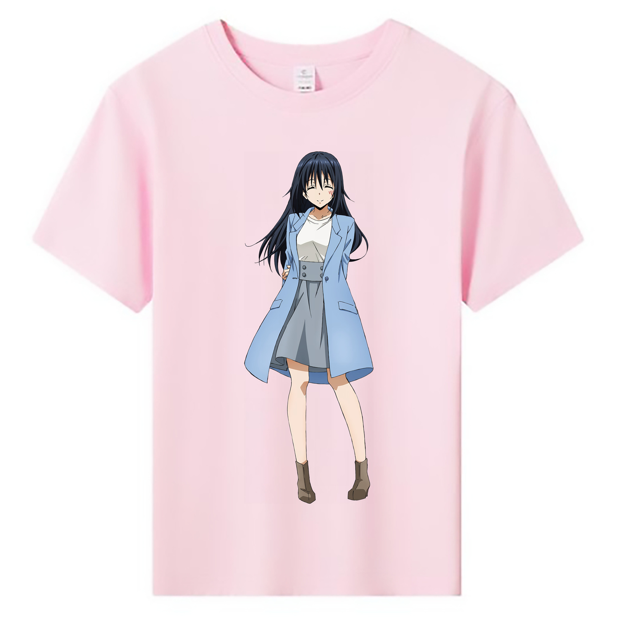 （画像用） 転スラ Regarding Reincarnated to Slime 綿100％キッズTシャツ（フロントプリント）