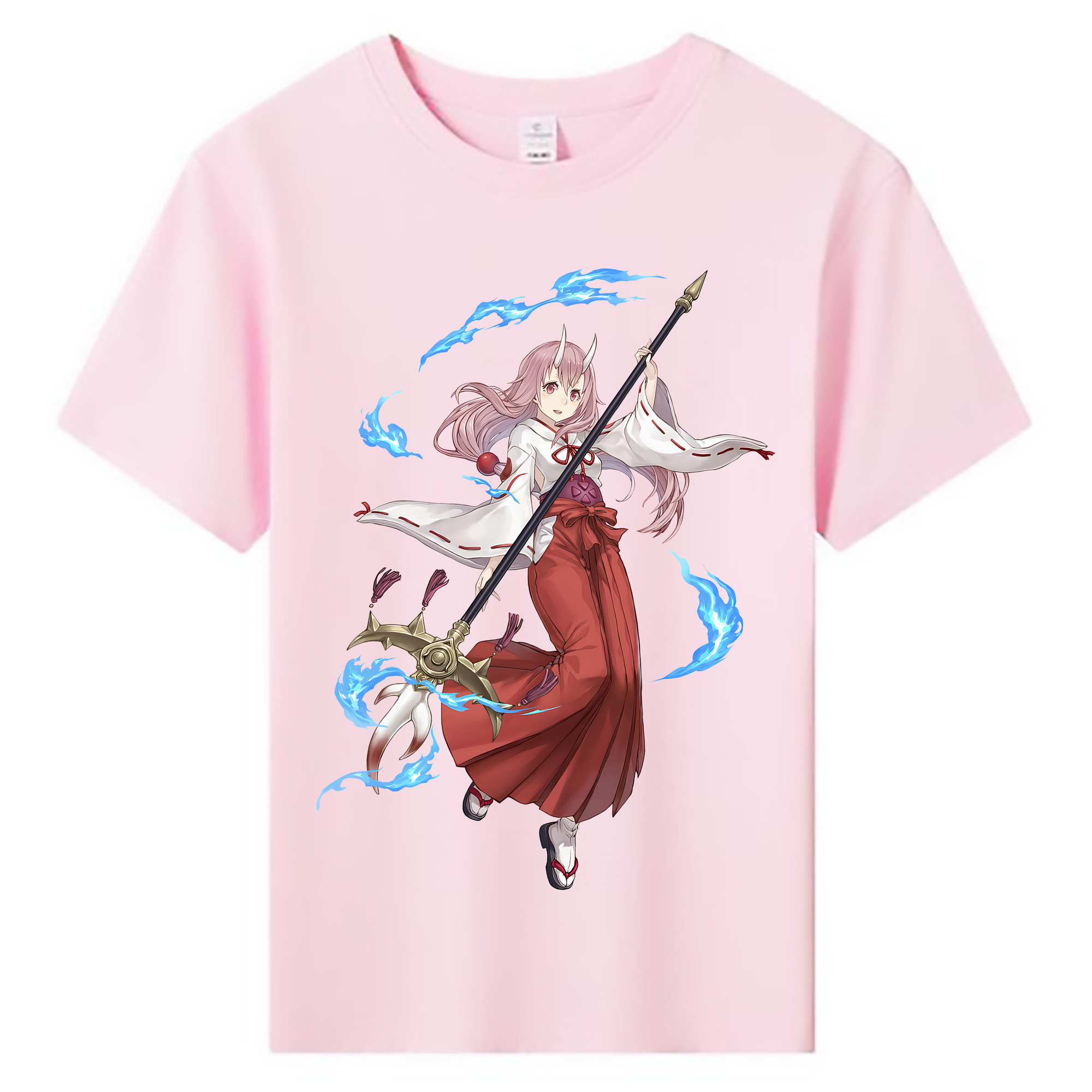 （画像用） 転スラ Regarding Reincarnated to Slime 綿100％キッズTシャツ（フロントプリント）