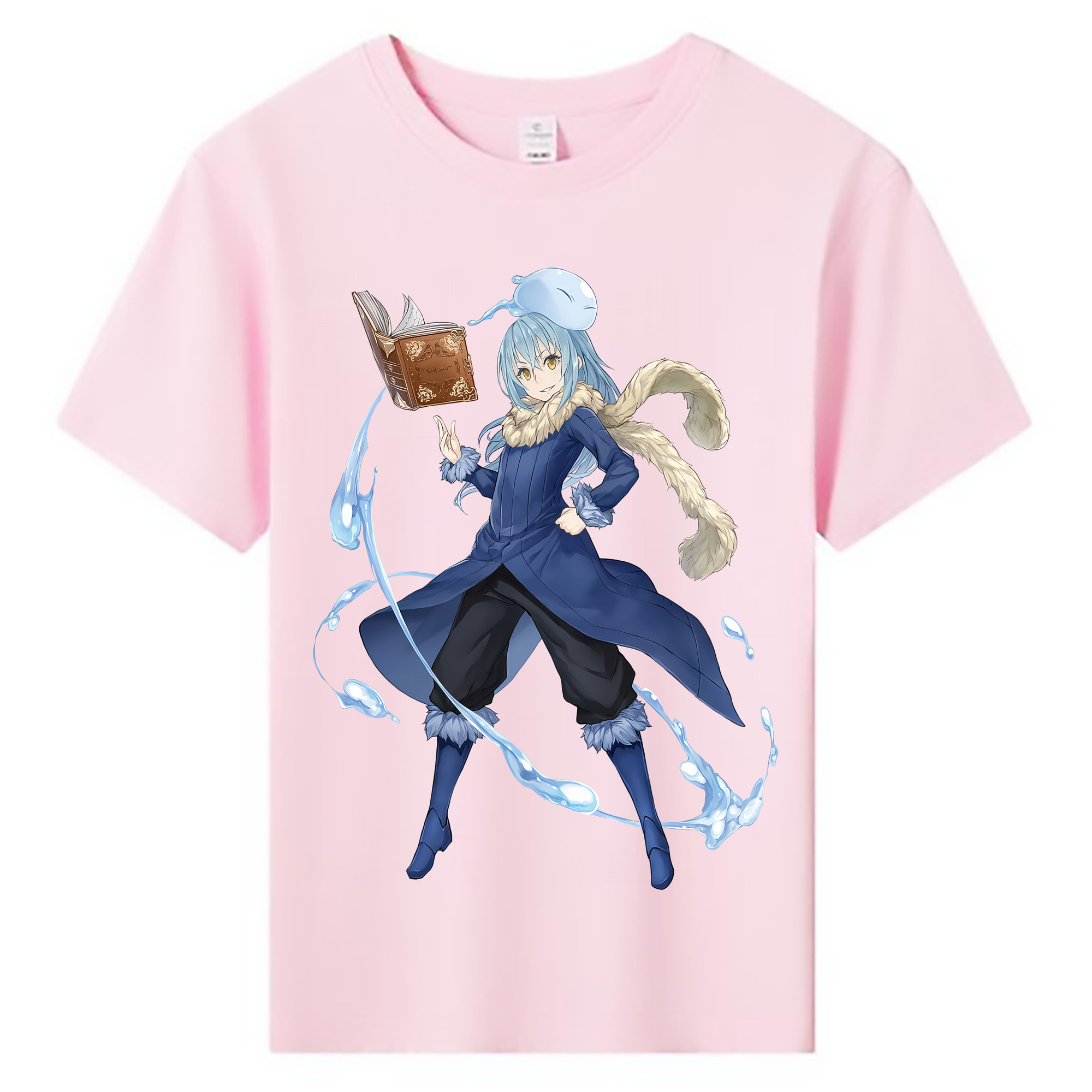 （画像用） 転スラ Regarding Reincarnated to Slime 綿100％キッズTシャツ（フロントプリント）
