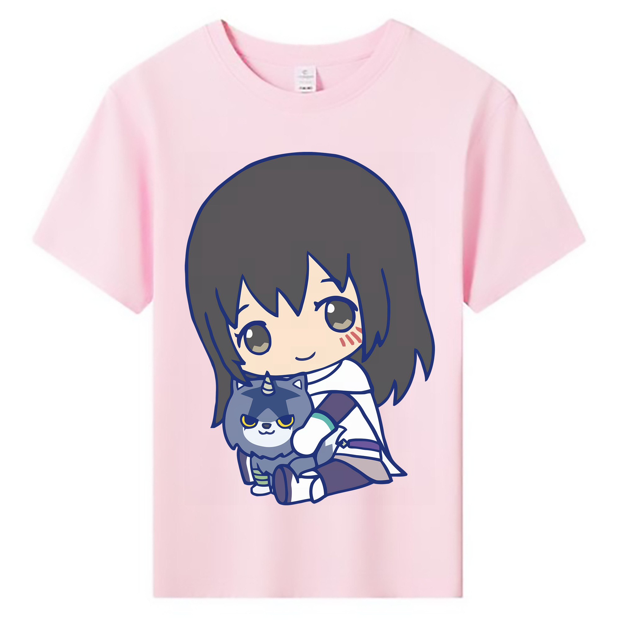 （画像用） 転スラ Regarding Reincarnated to Slime 綿100％キッズTシャツ（フロントプリント）