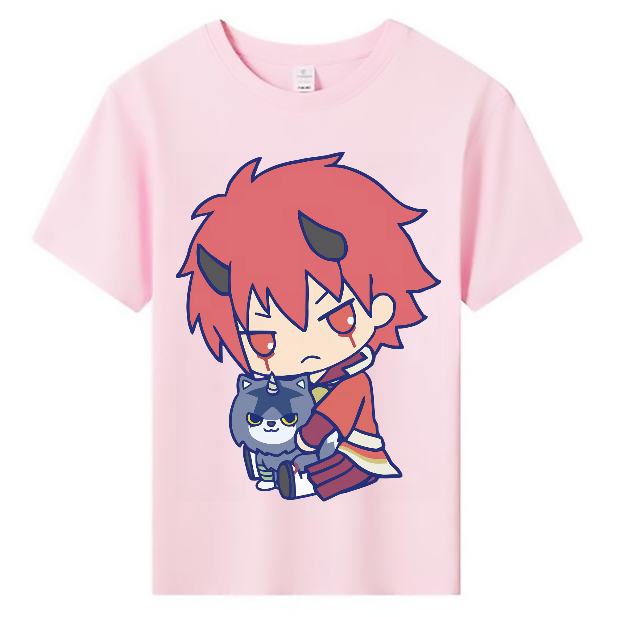（画像用） 転スラ Regarding Reincarnated to Slime 綿100％キッズTシャツ（フロントプリント）