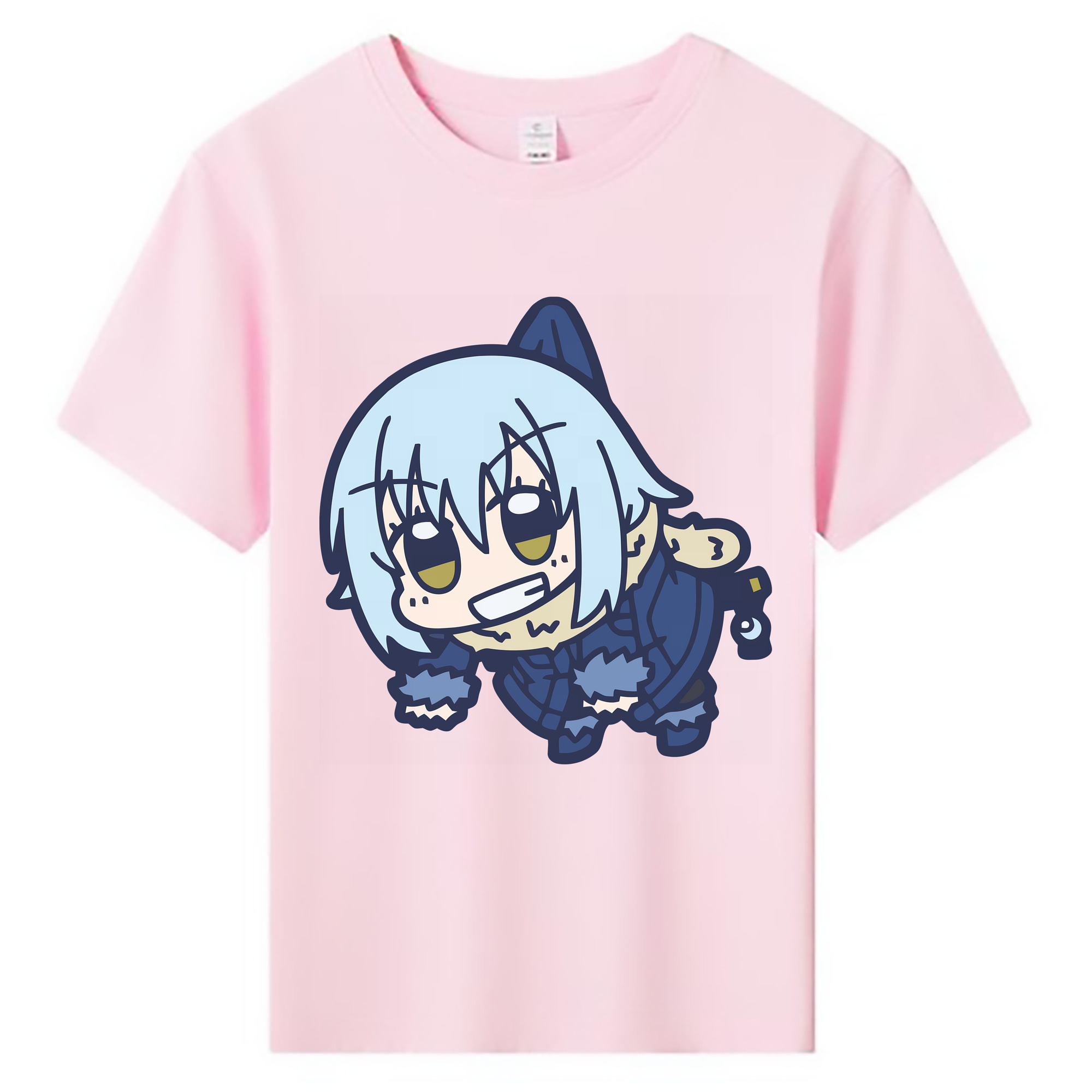 （画像用） 転スラ Regarding Reincarnated to Slime 綿100％キッズTシャツ（フロントプリント）