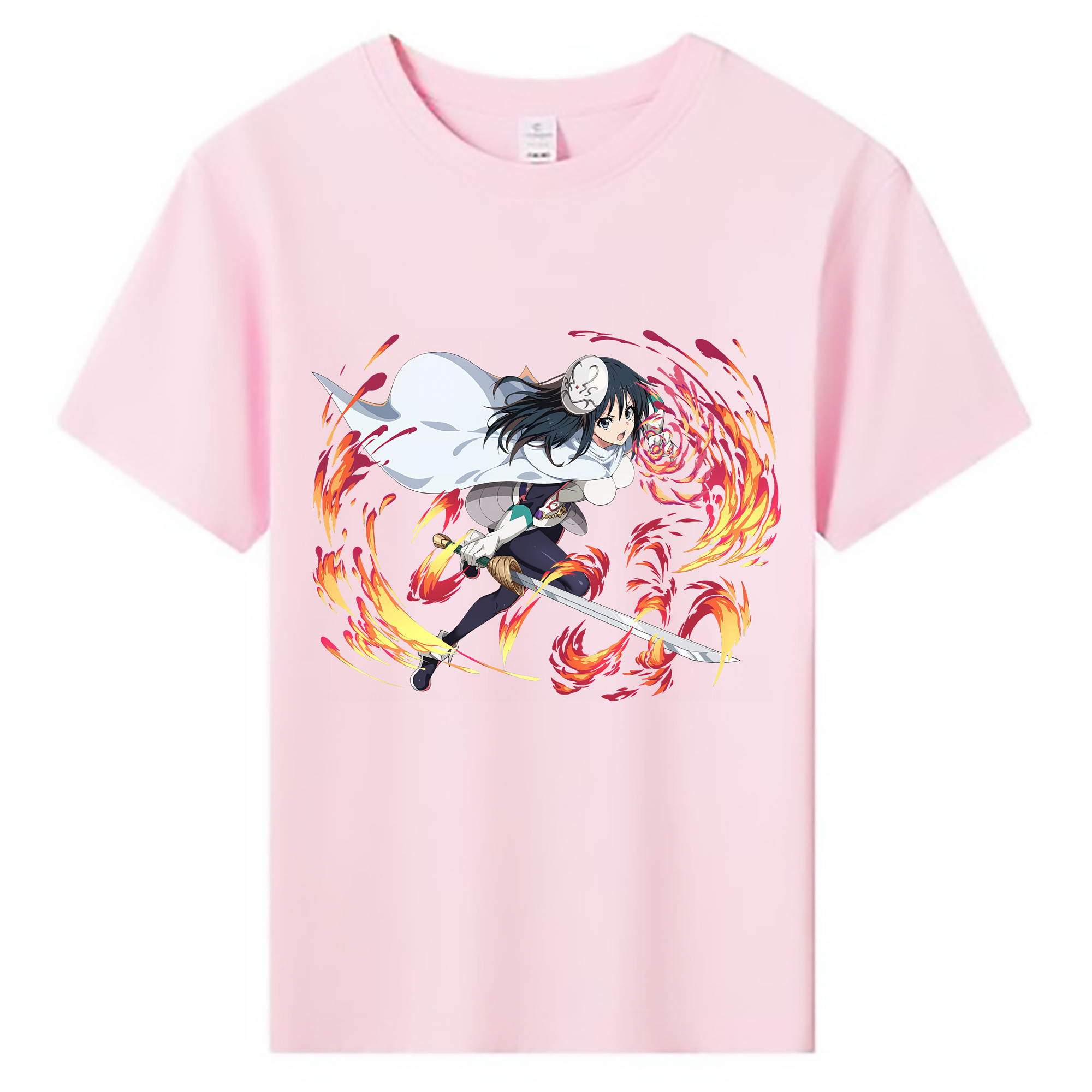 （画像用） 転スラ Regarding Reincarnated to Slime 綿100％キッズTシャツ（フロントプリント）