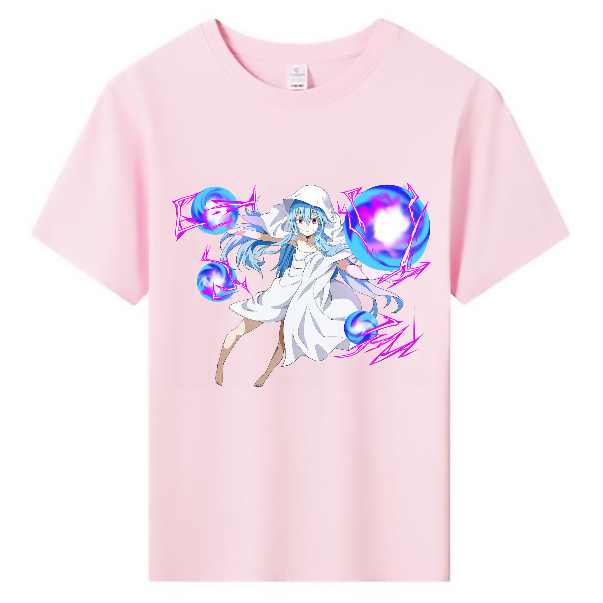 （画像用） 転スラ Regarding Reincarnated to Slime 綿100％キッズTシャツ（フロントプリント）