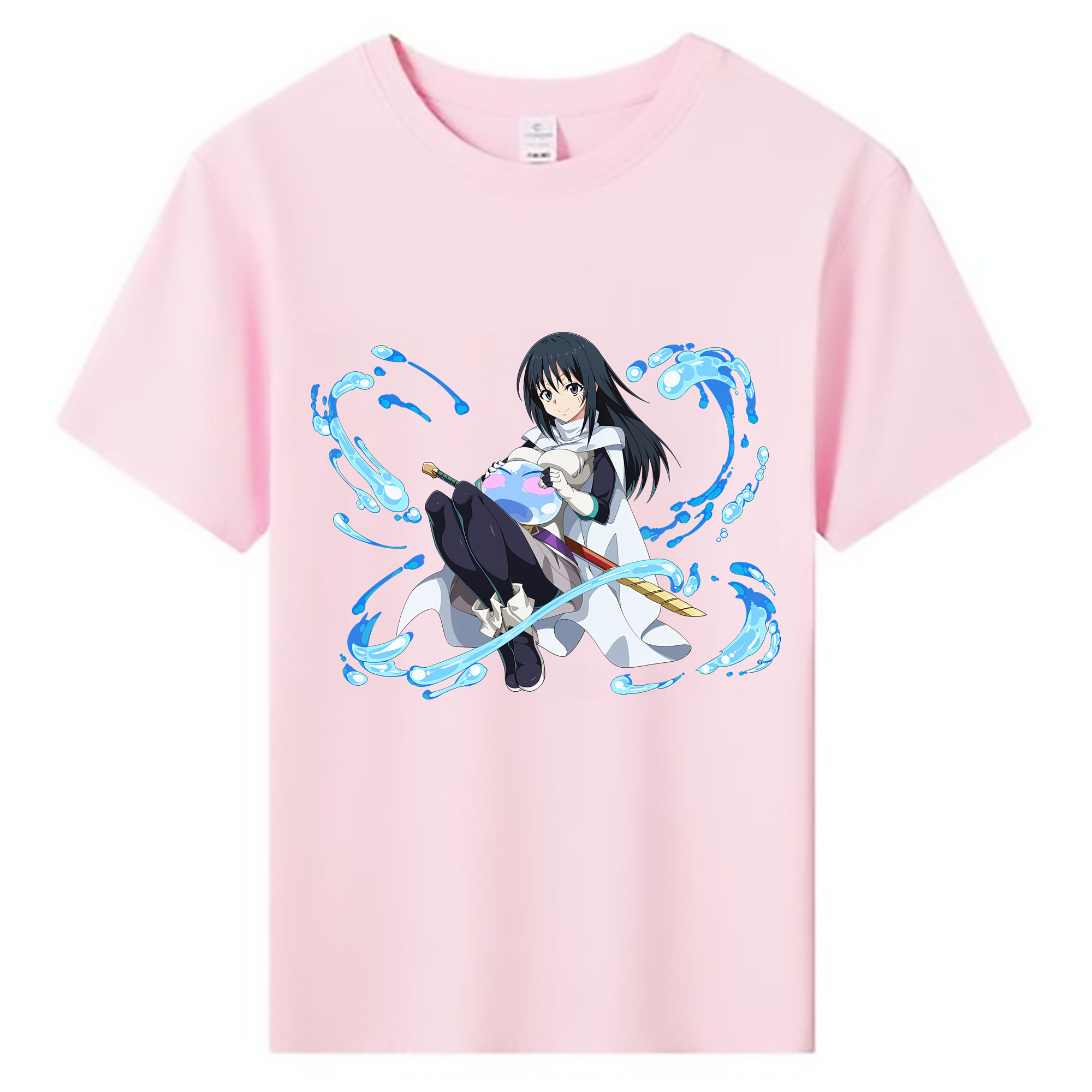 （画像用） 転スラ Regarding Reincarnated to Slime 綿100％キッズTシャツ（フロントプリント）
