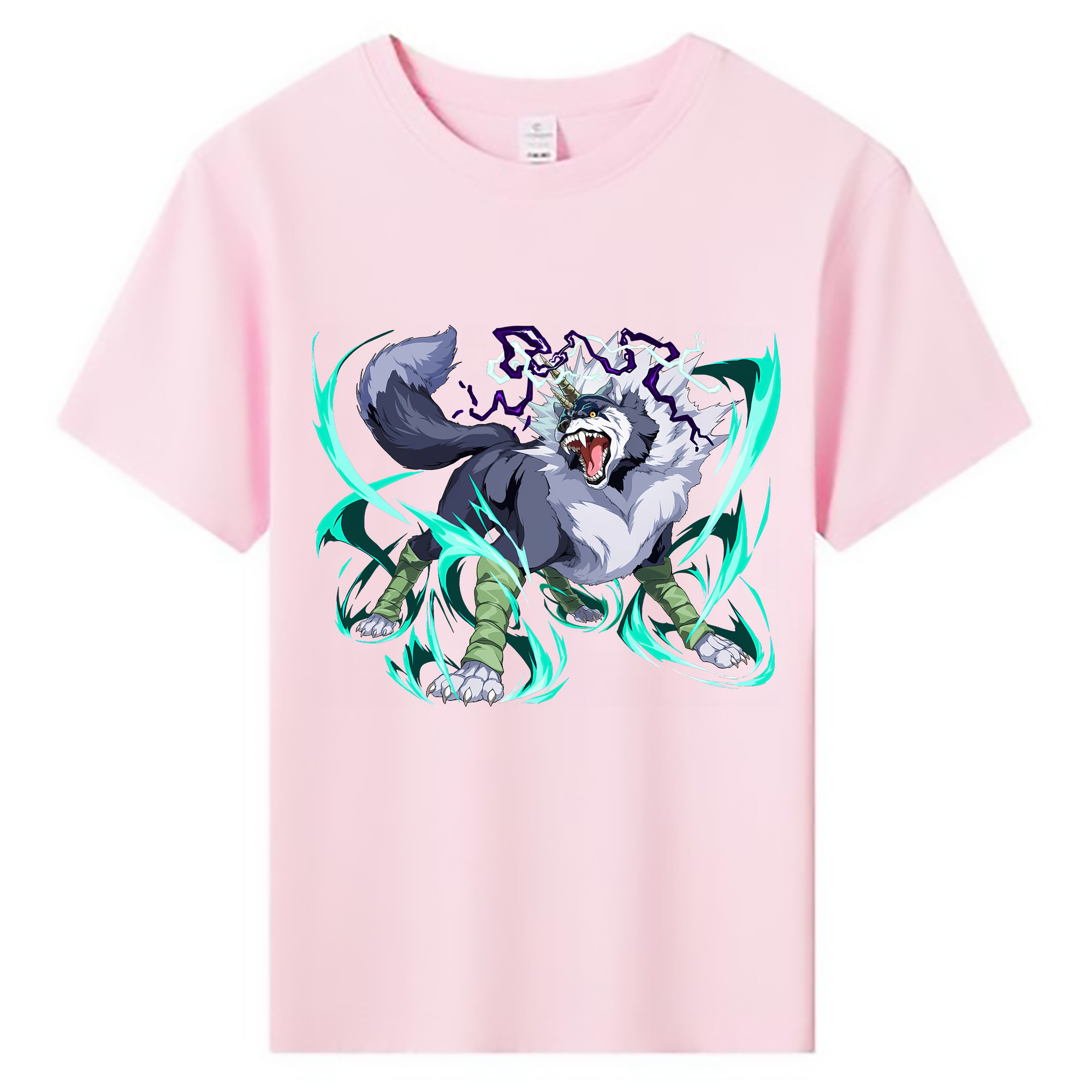 （画像用） 転スラ Regarding Reincarnated to Slime 綿100％キッズTシャツ（フロントプリント）