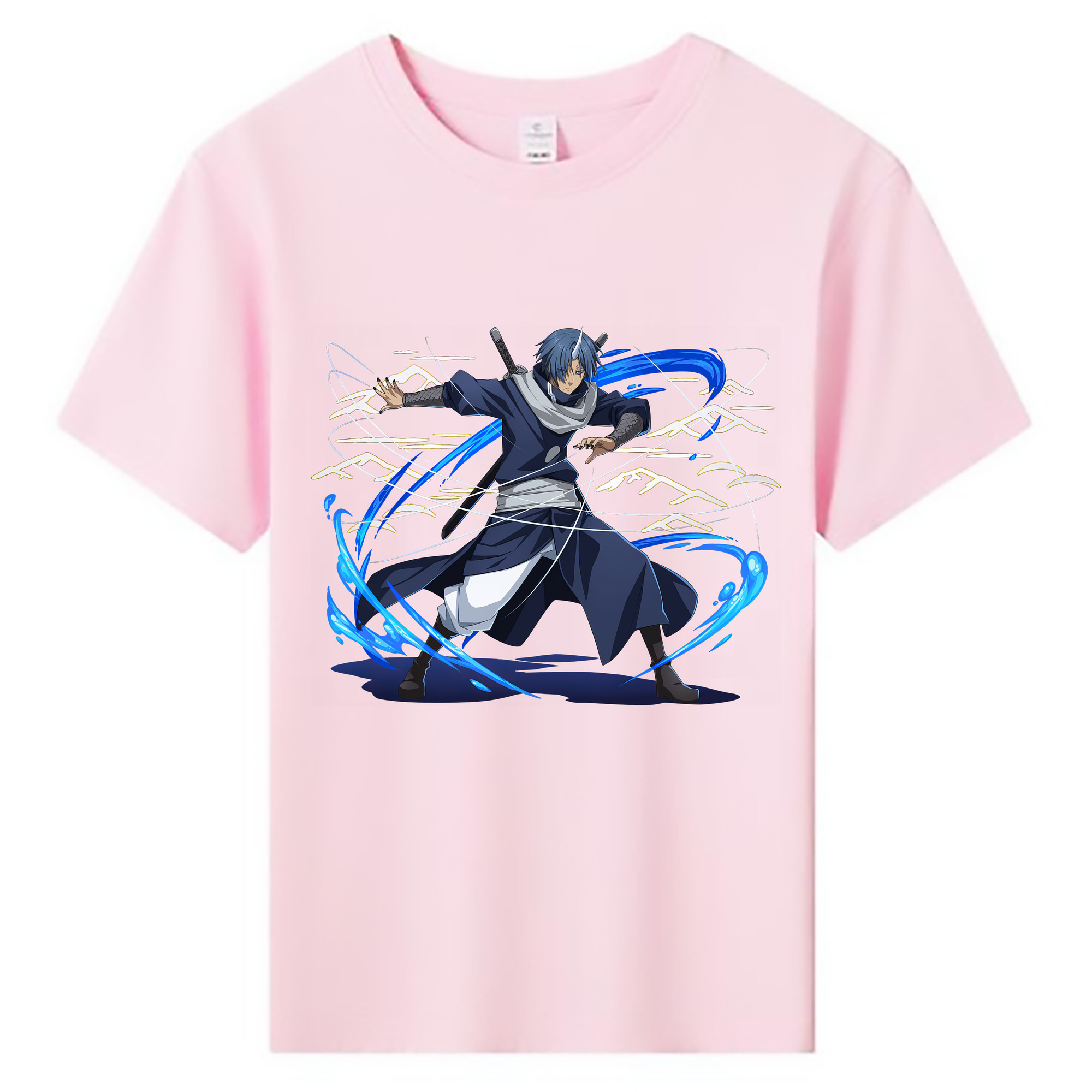 （画像用） 転スラ Regarding Reincarnated to Slime 綿100％キッズTシャツ（フロントプリント）