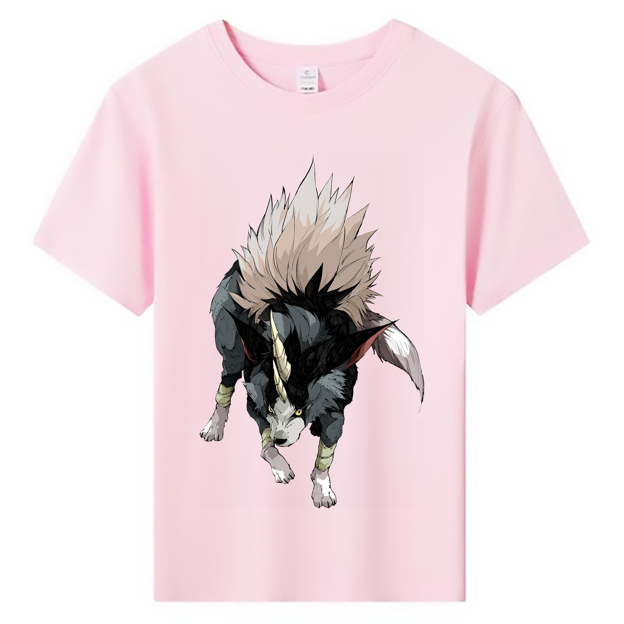 （画像用） 転スラ Regarding Reincarnated to Slime 綿100％キッズTシャツ（フロントプリント）