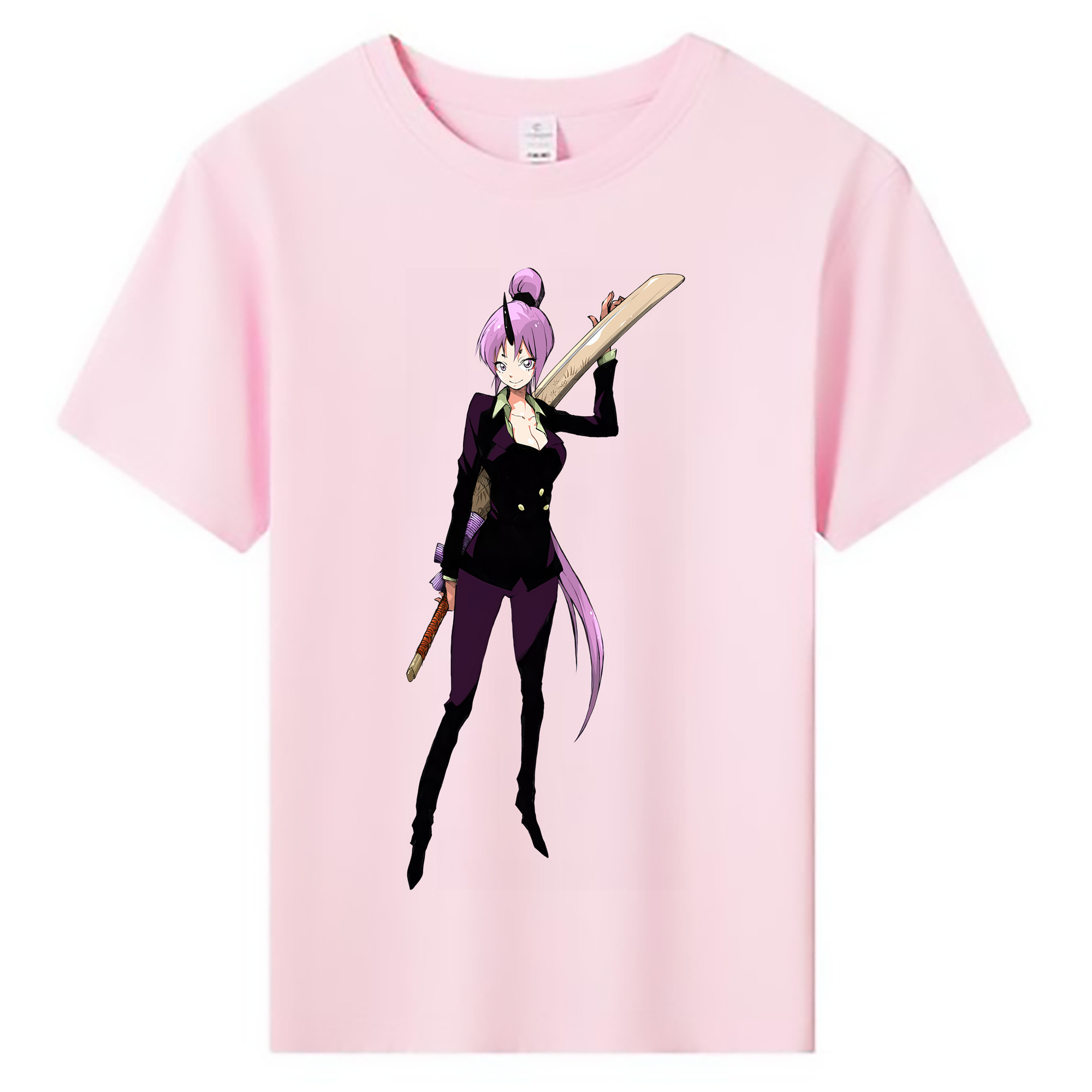 （画像用） 転スラ Regarding Reincarnated to Slime 綿100％キッズTシャツ（フロントプリント）