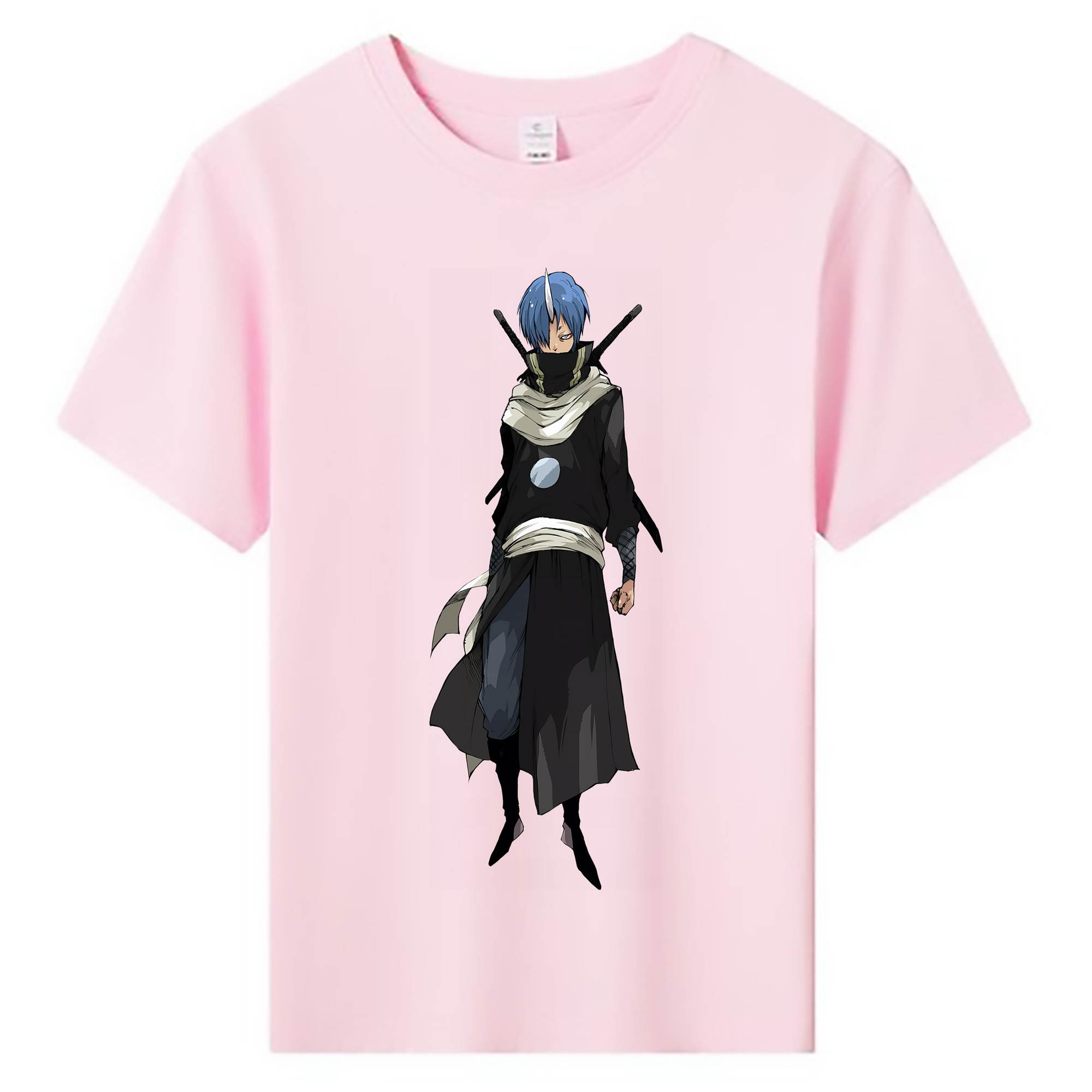 （画像用） 転スラ Regarding Reincarnated to Slime 綿100％キッズTシャツ（フロントプリント）