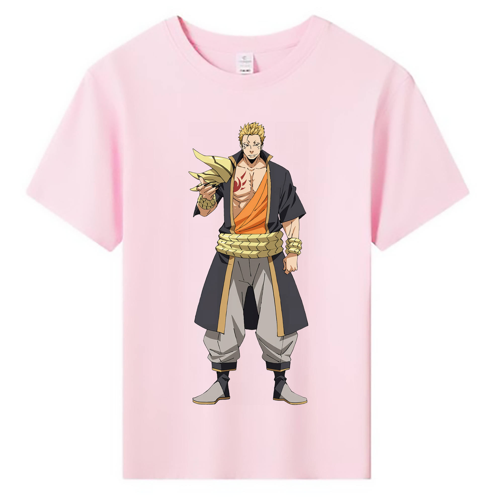 （画像用） 転スラ Regarding Reincarnated to Slime 綿100％キッズTシャツ（フロントプリント）