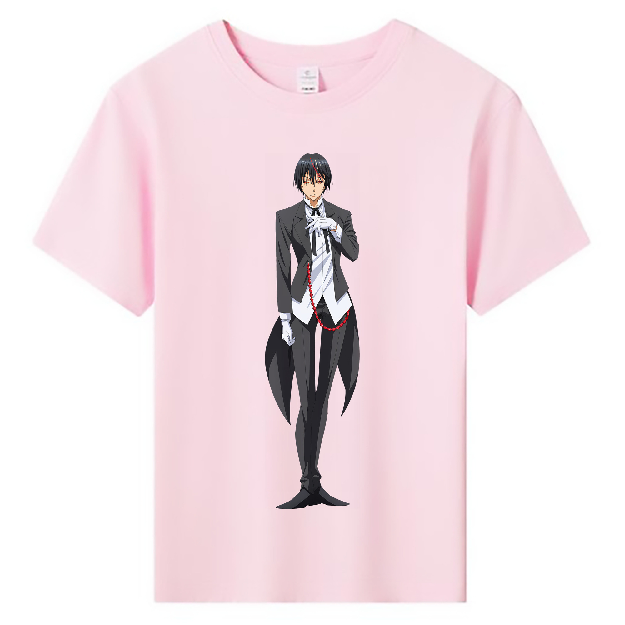 （画像用） 転スラ Regarding Reincarnated to Slime 綿100％キッズTシャツ（フロントプリント）