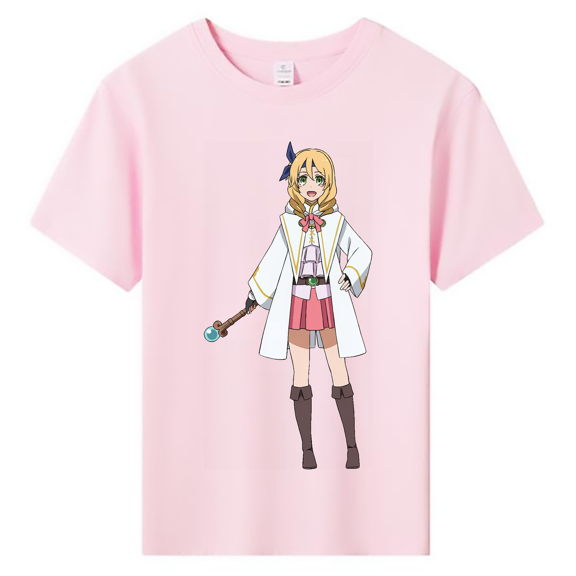（画像用） 転スラ Regarding Reincarnated to Slime 綿100％キッズTシャツ（フロントプリント）