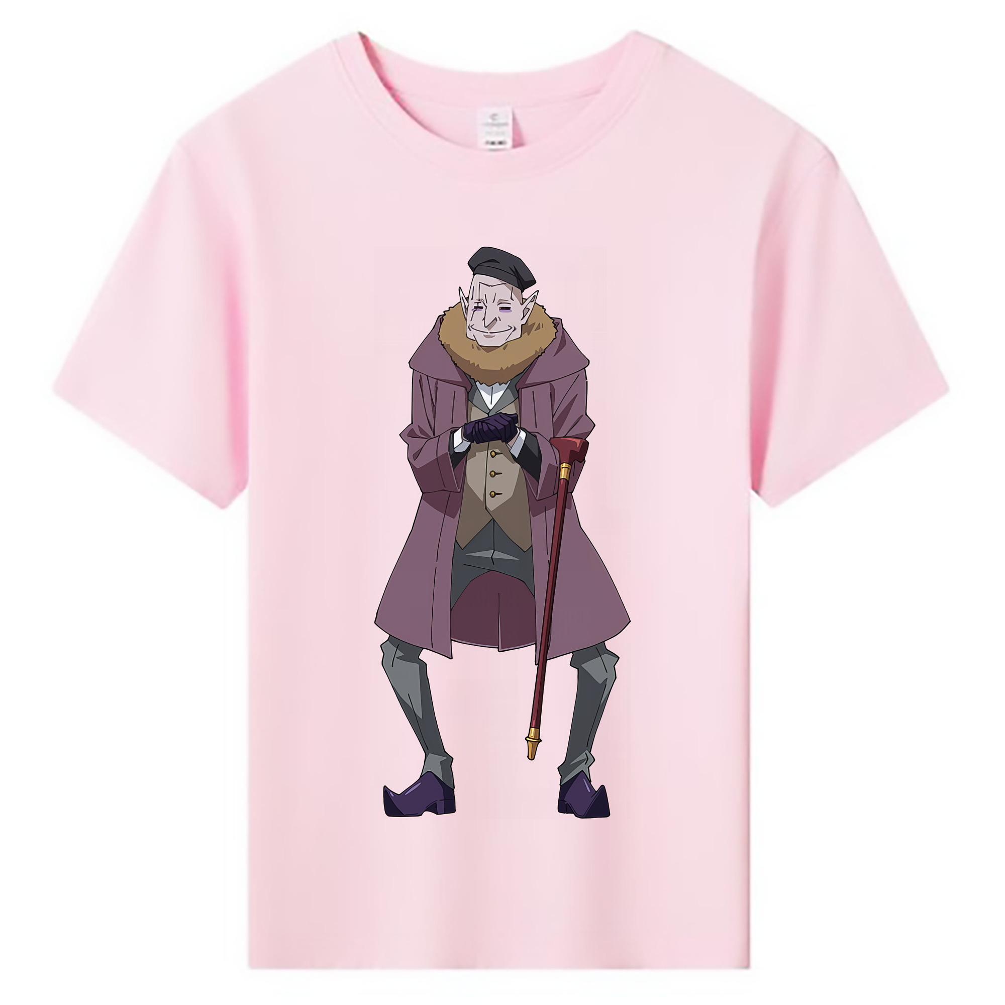 （画像用） 転スラ Regarding Reincarnated to Slime 綿100％キッズTシャツ（フロントプリント）