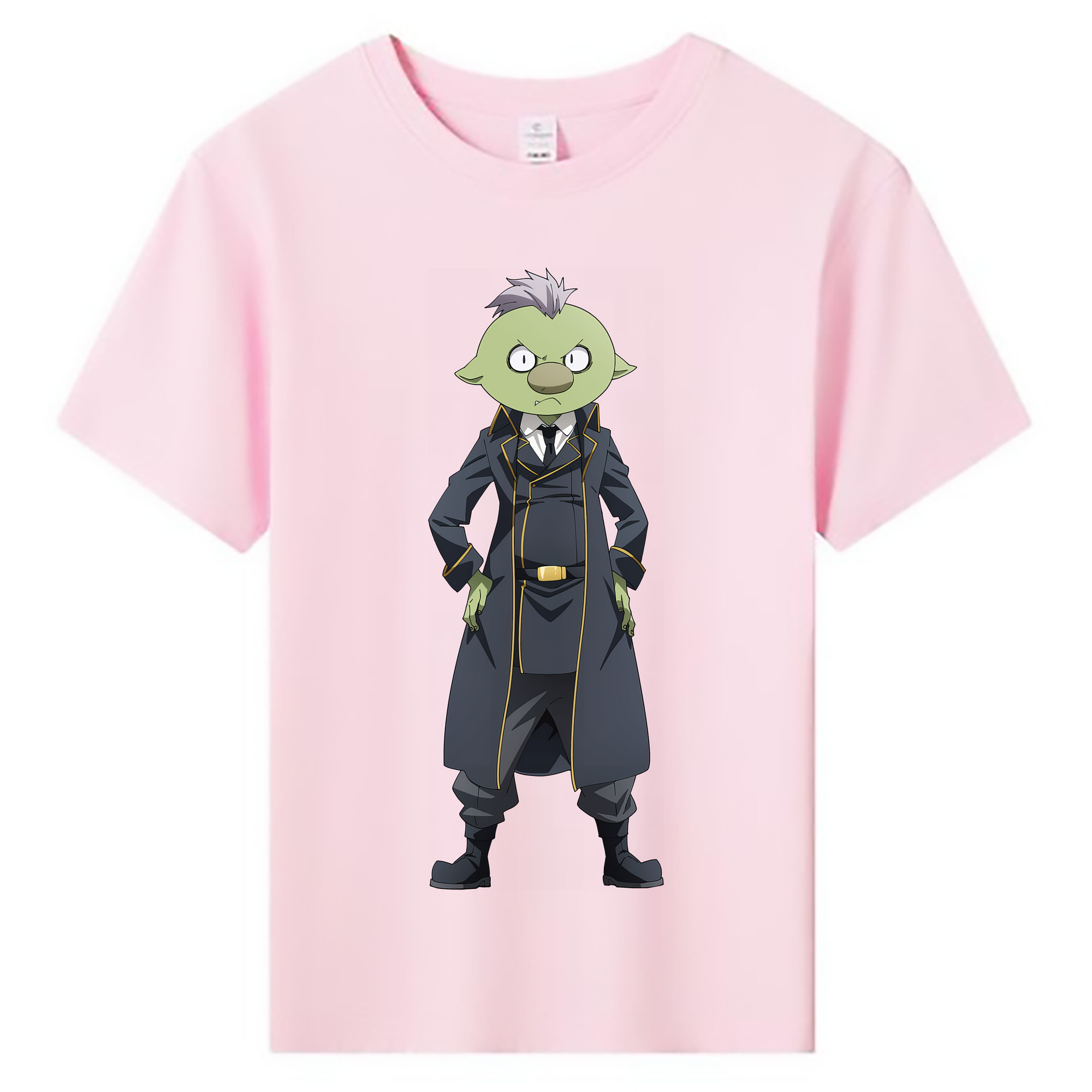 （画像用） 転スラ Regarding Reincarnated to Slime 綿100％キッズTシャツ（フロントプリント）