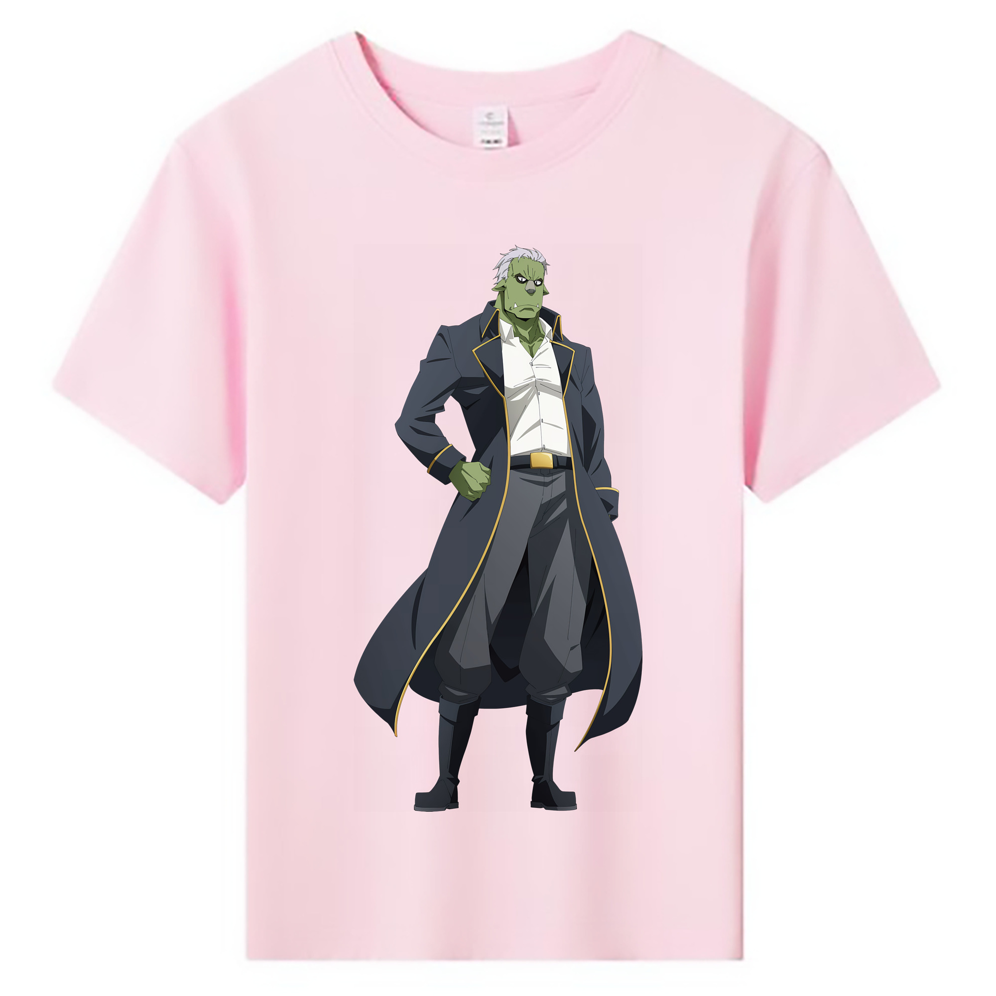 （画像用） 転スラ Regarding Reincarnated to Slime 綿100％キッズTシャツ（フロントプリント）