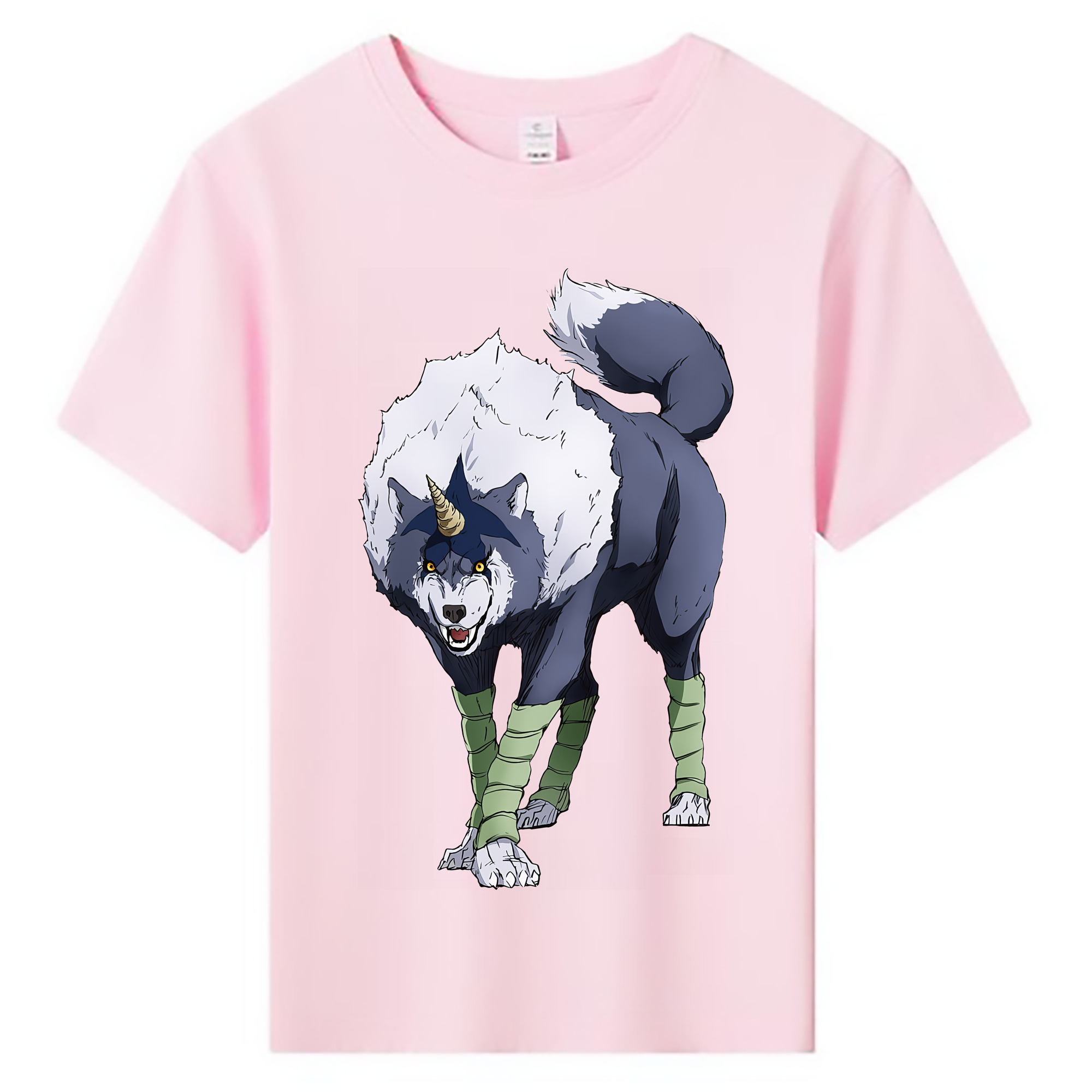 （画像用） 転スラ Regarding Reincarnated to Slime 綿100％キッズTシャツ（フロントプリント）