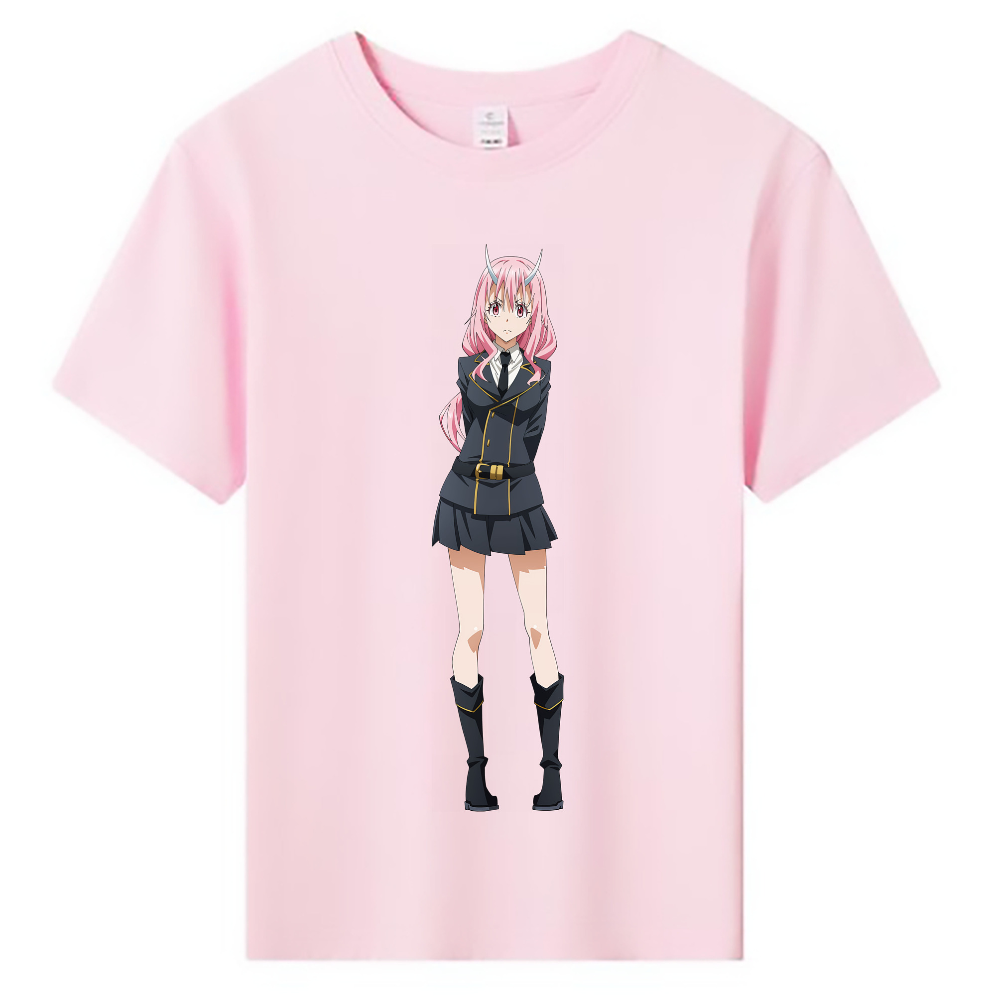 （画像用） 転スラ Regarding Reincarnated to Slime 綿100％キッズTシャツ（フロントプリント）