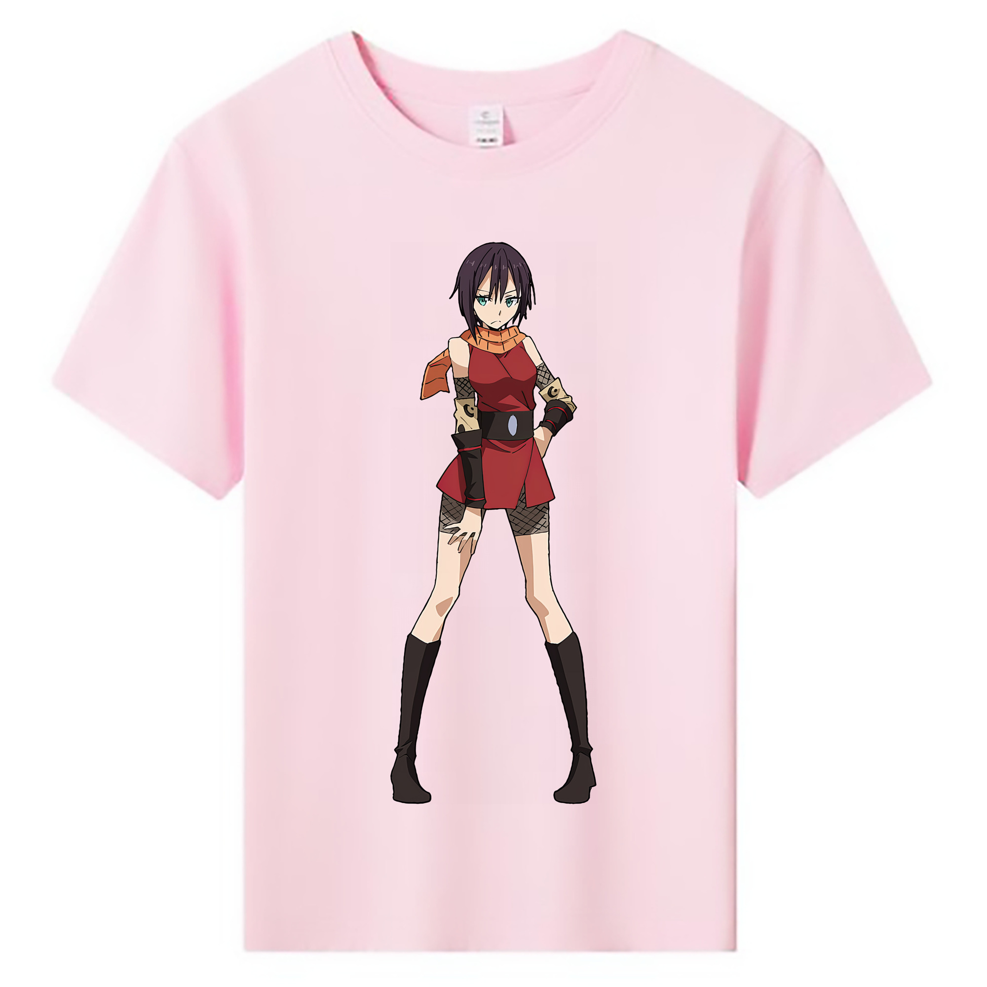 （画像用） 転スラ Regarding Reincarnated to Slime 綿100％キッズTシャツ（フロントプリント）