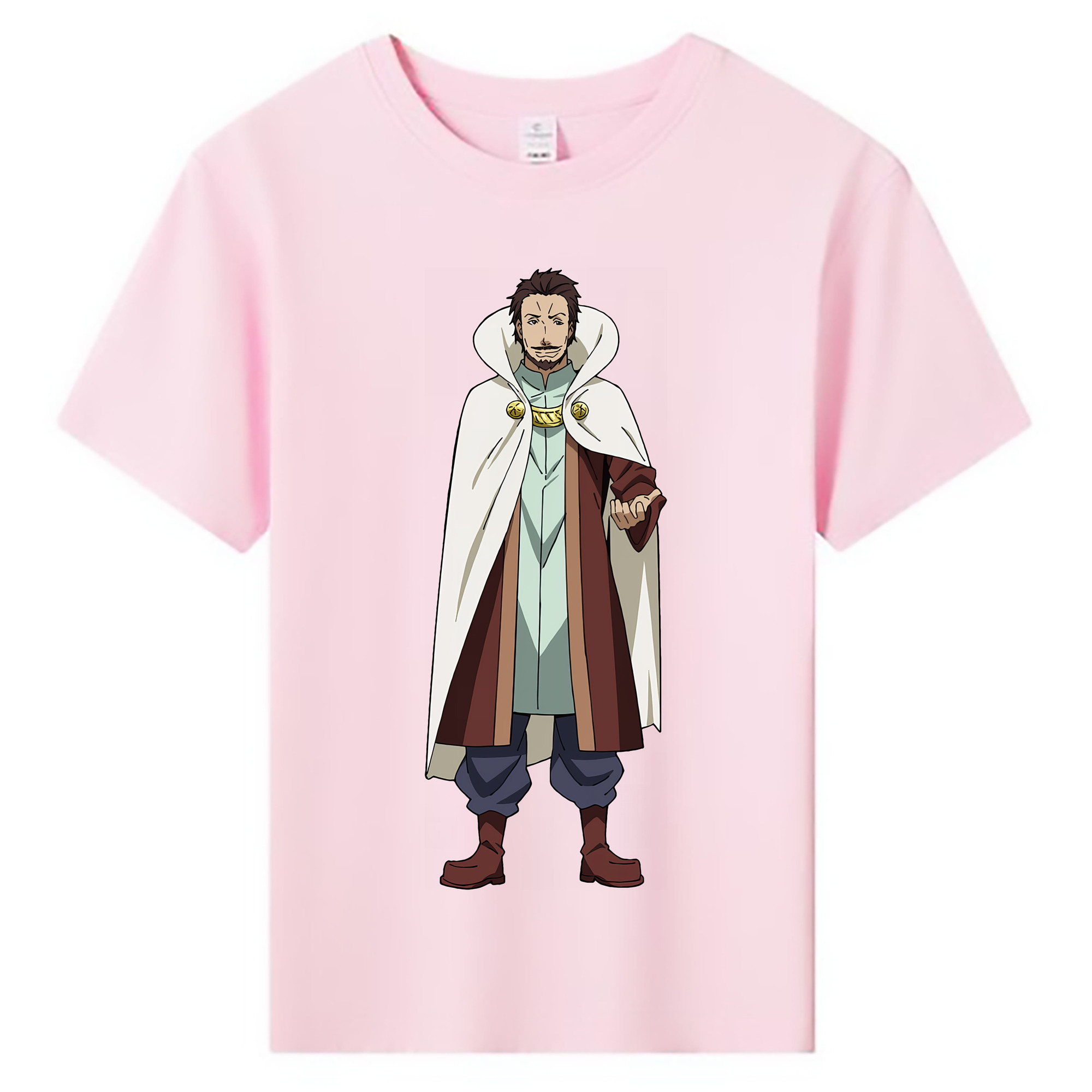 （画像用） 転スラ Regarding Reincarnated to Slime 綿100％キッズTシャツ（フロントプリント）