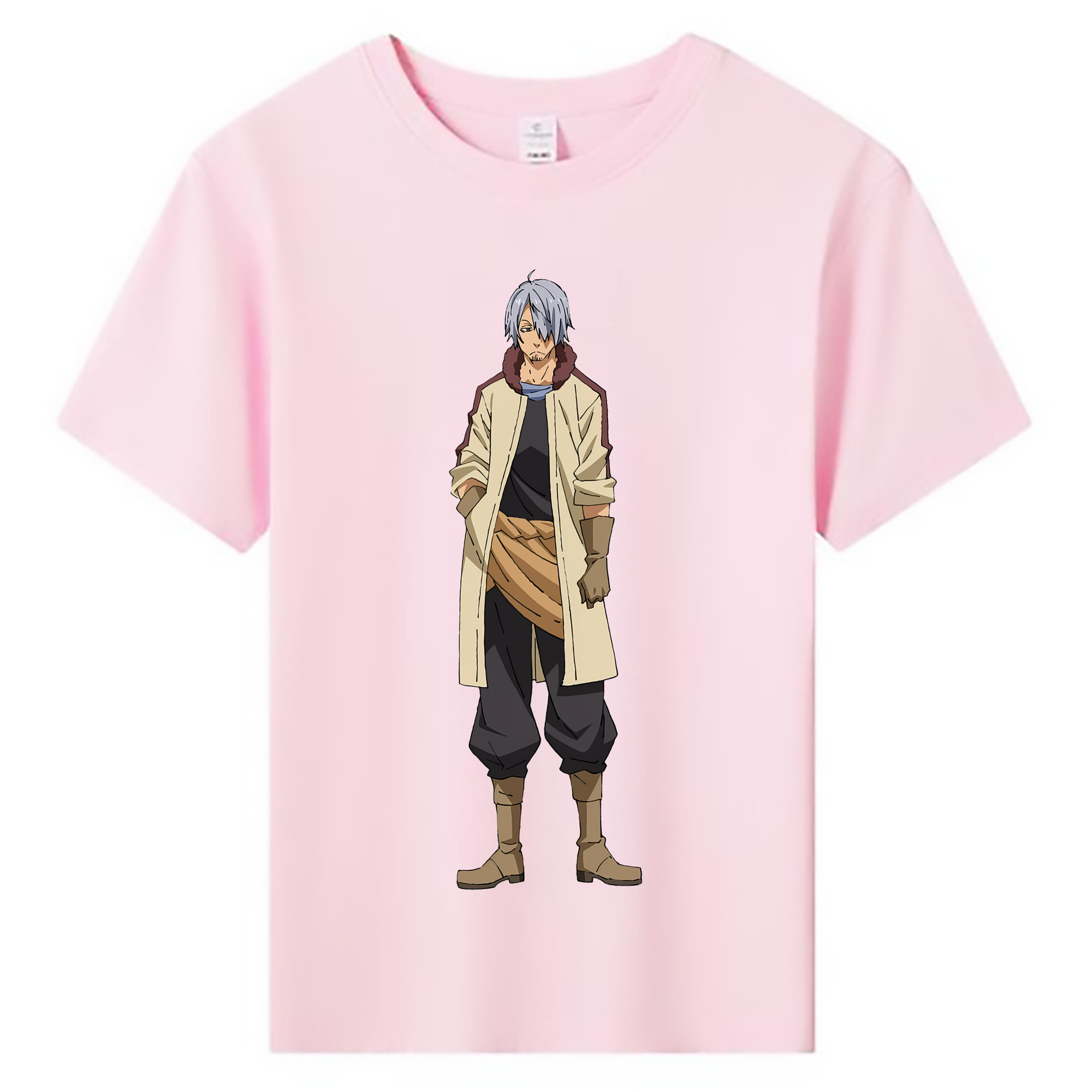 （画像用） 転スラ Regarding Reincarnated to Slime 綿100％キッズTシャツ（フロントプリント）