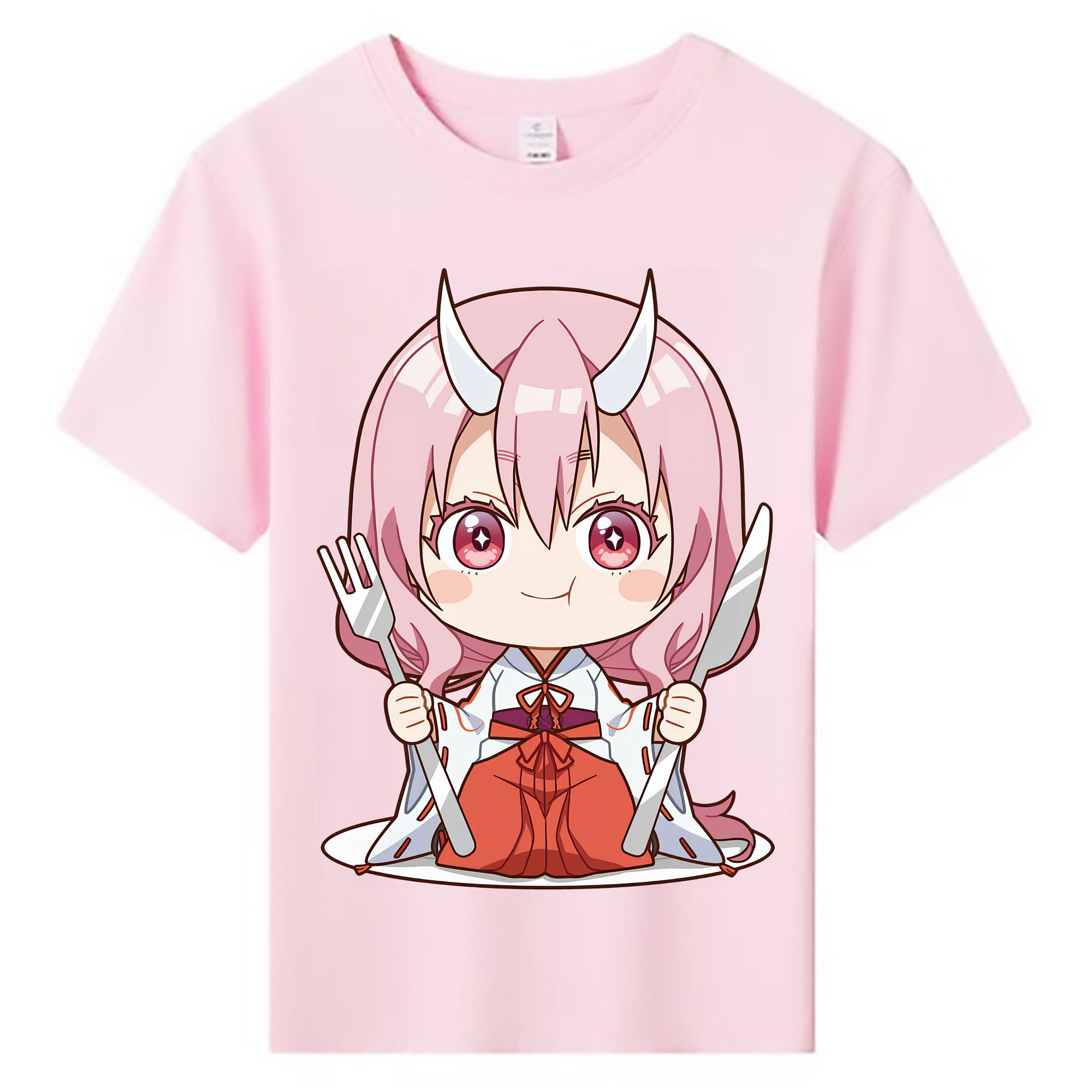 （画像用） 転スラ Regarding Reincarnated to Slime 綿100％キッズTシャツ（フロントプリント）