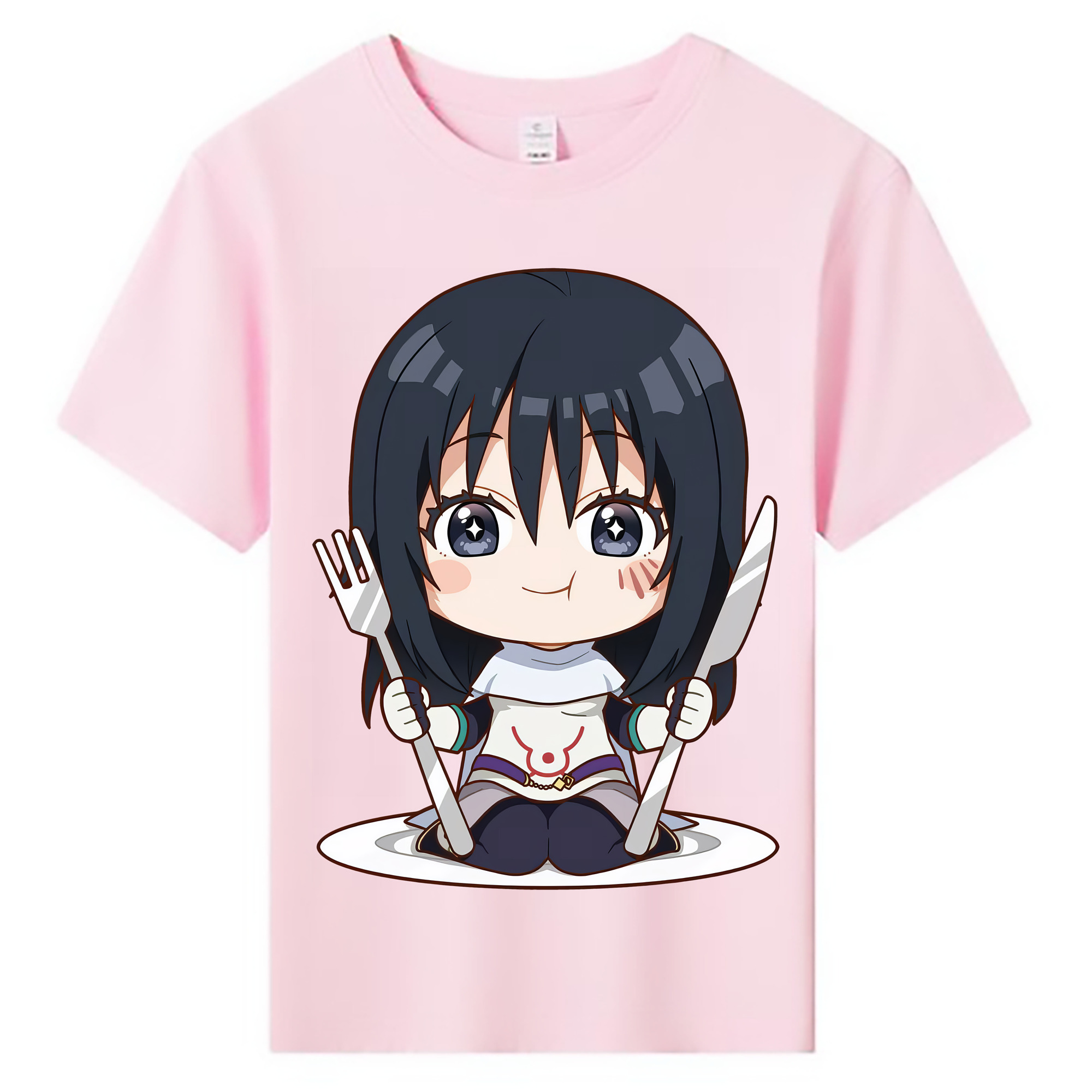 （画像用） 転スラ Regarding Reincarnated to Slime 綿100％キッズTシャツ（フロントプリント）