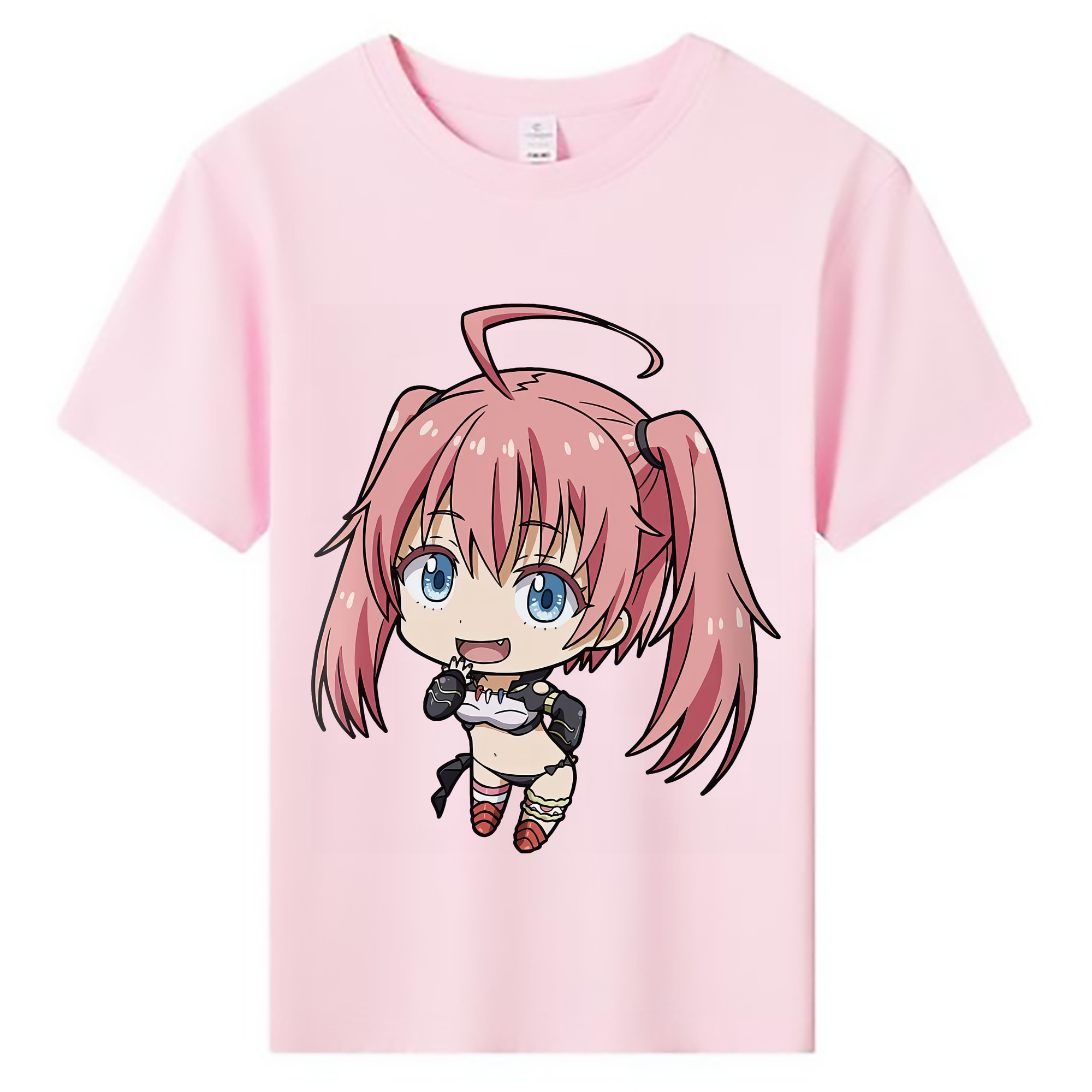 （画像用） 転スラ Regarding Reincarnated to Slime 綿100％キッズTシャツ（フロントプリント）