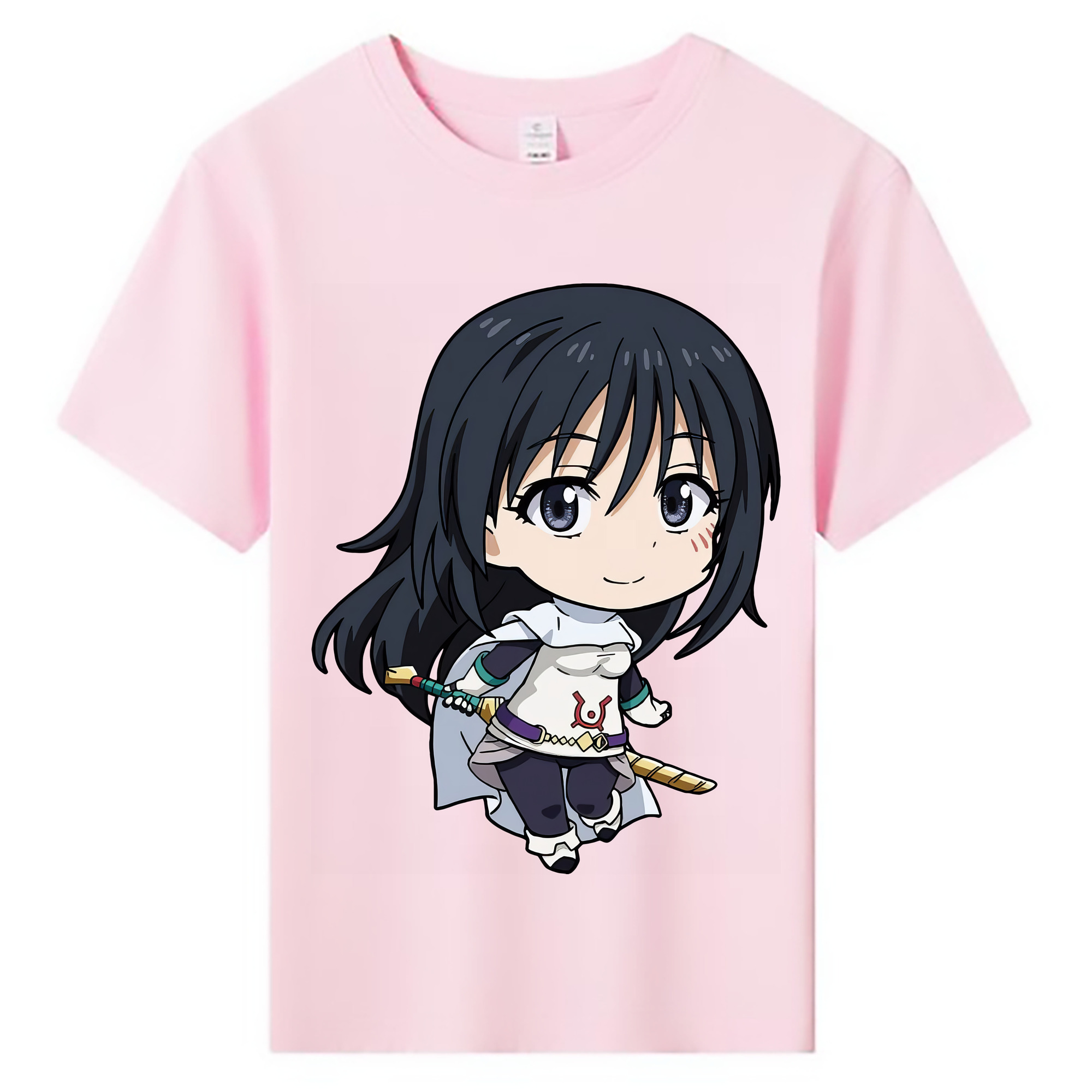 （画像用） 転スラ Regarding Reincarnated to Slime 綿100％キッズTシャツ（フロントプリント）