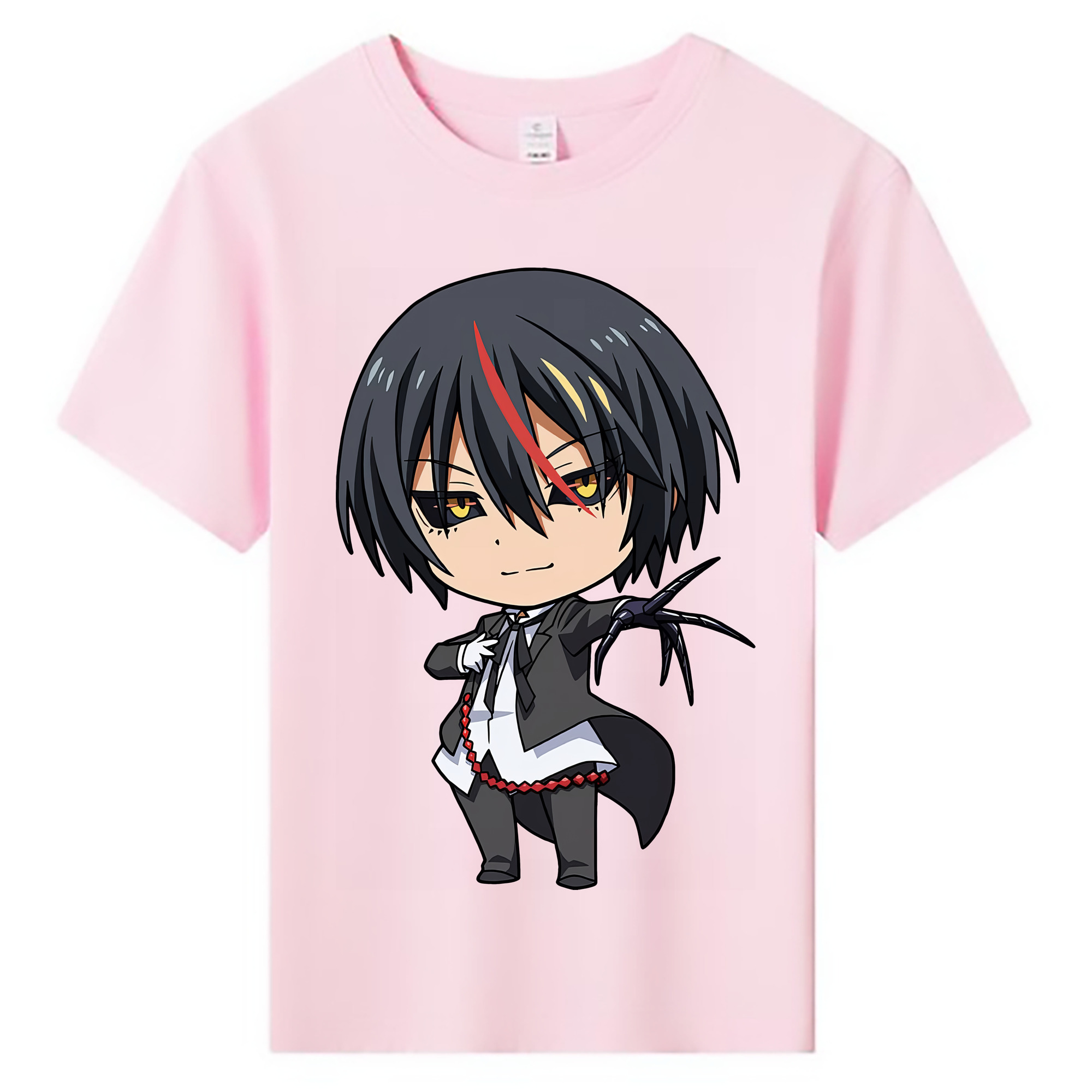 （画像用） 転スラ Regarding Reincarnated to Slime 綿100％キッズTシャツ（フロントプリント）