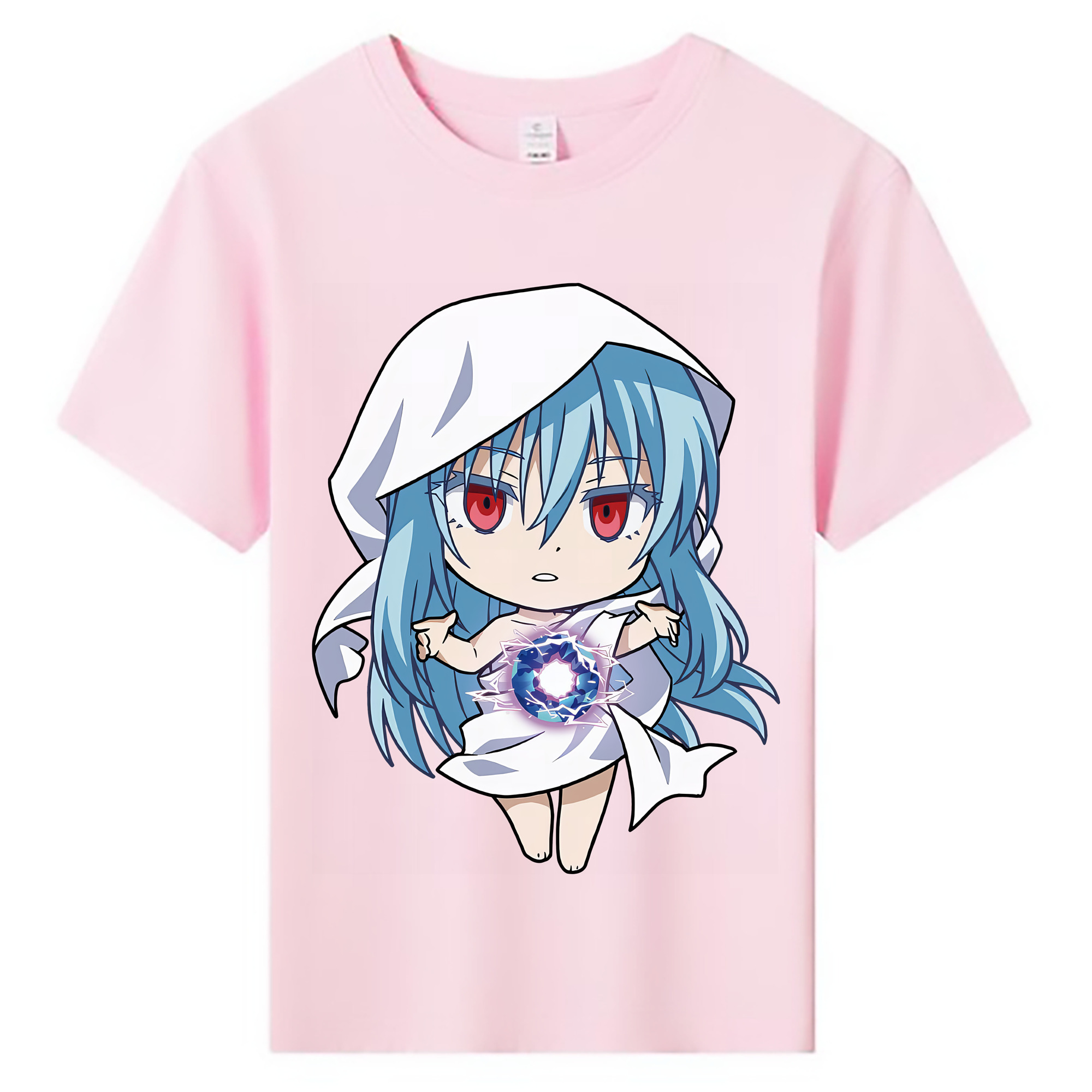 （画像用） 転スラ Regarding Reincarnated to Slime 綿100％キッズTシャツ（フロントプリント）