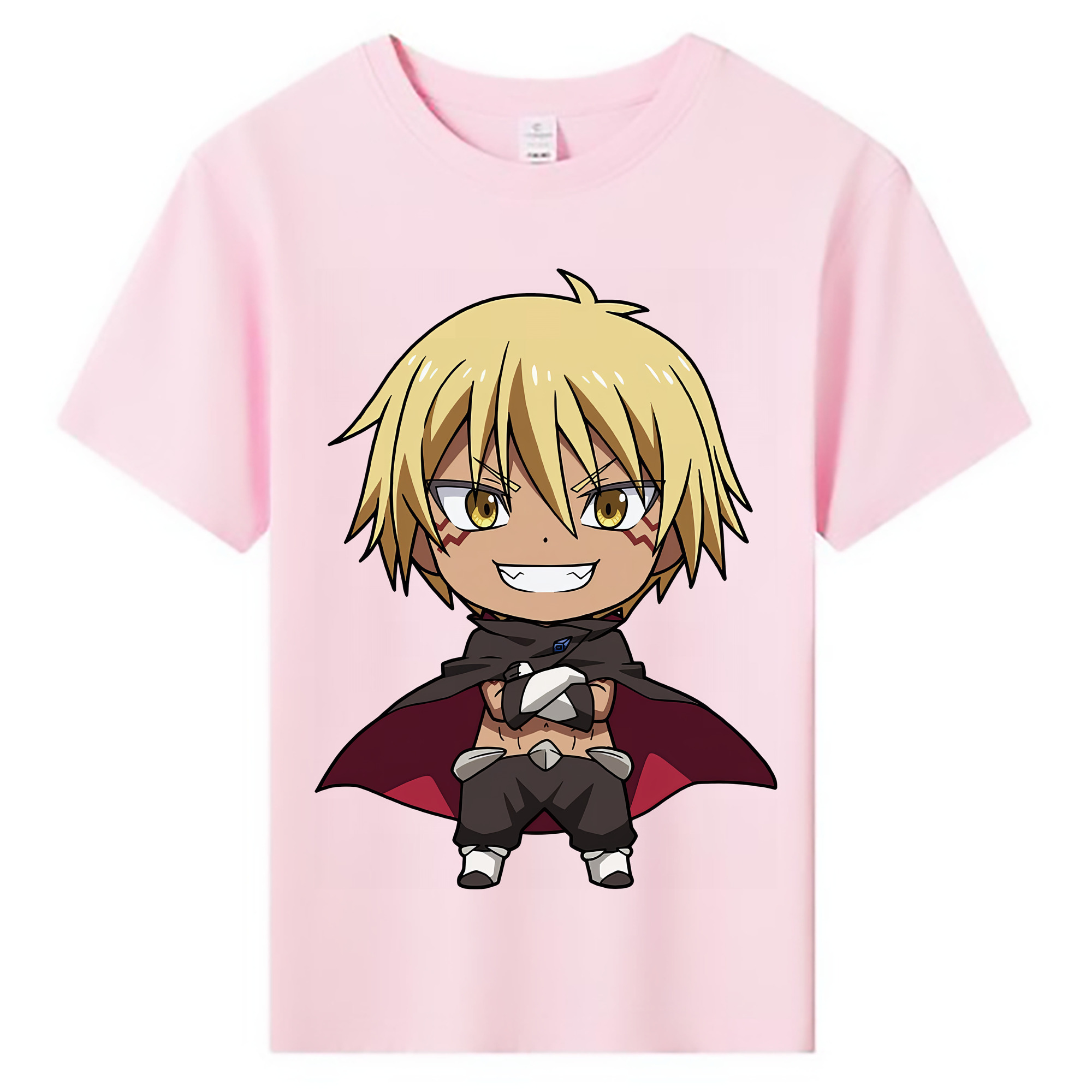 （画像用） 転スラ Regarding Reincarnated to Slime 綿100％キッズTシャツ（フロントプリント）