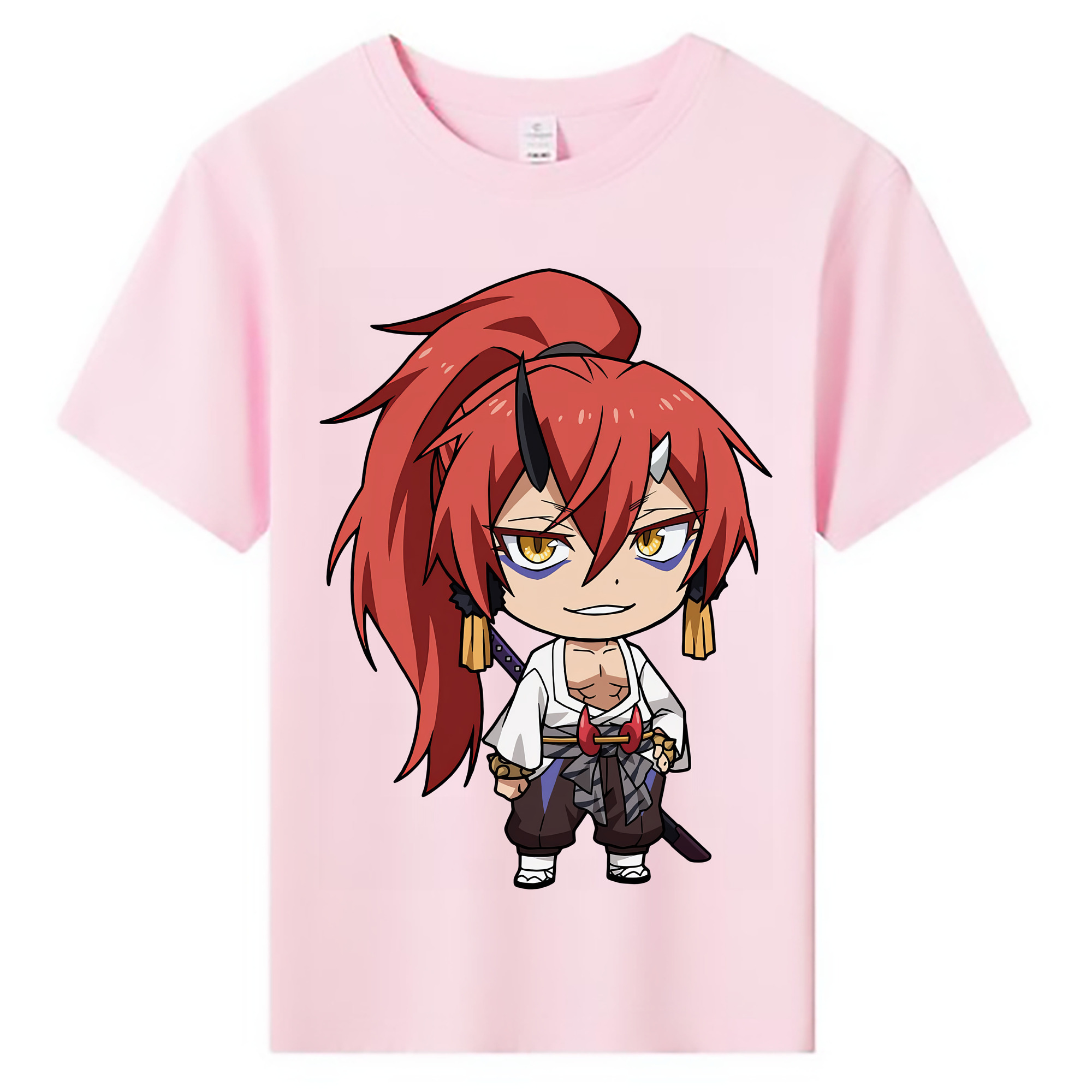 （画像用） 転スラ Regarding Reincarnated to Slime 綿100％キッズTシャツ（フロントプリント）