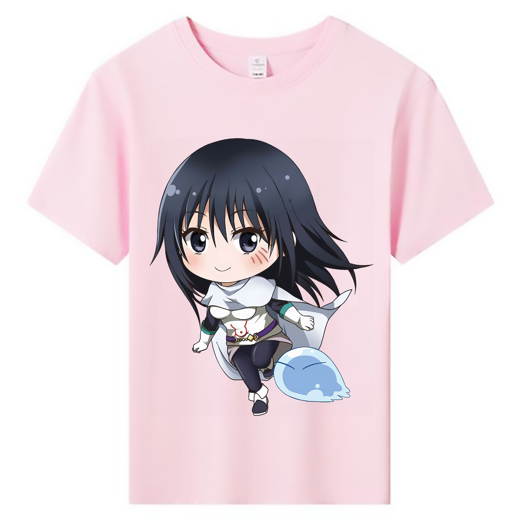 （画像用） 転スラ Regarding Reincarnated to Slime 綿100％キッズTシャツ（フロントプリント）