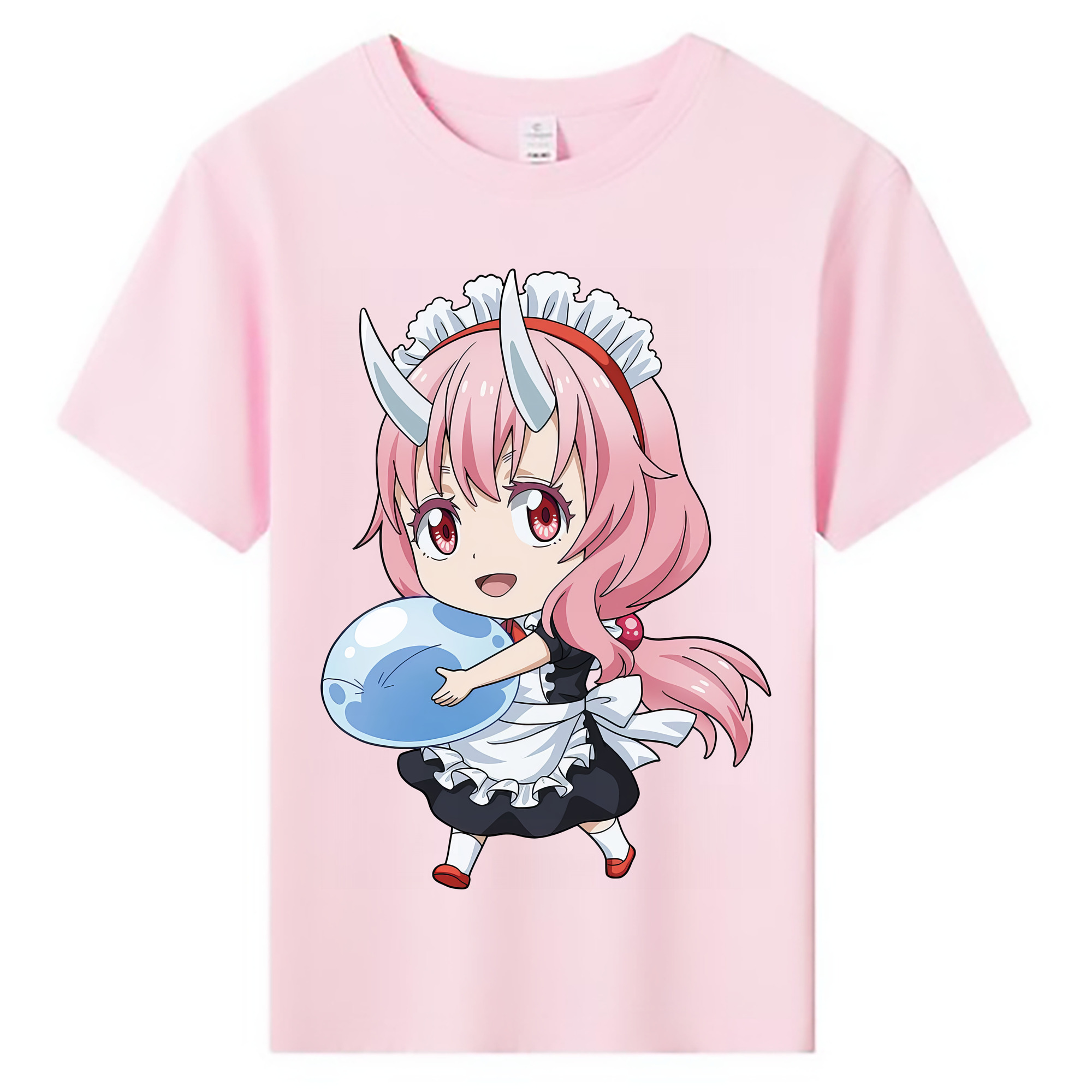 （画像用） 転スラ Regarding Reincarnated to Slime 綿100％キッズTシャツ（フロントプリント）