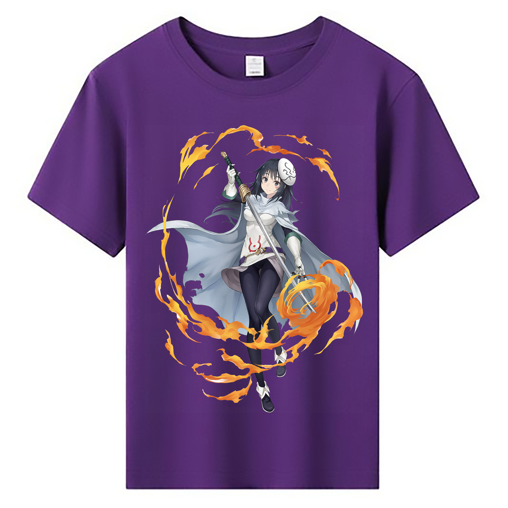 （画像用） 転スラ Regarding Reincarnated to Slime 綿100％キッズTシャツ（フロントプリント）