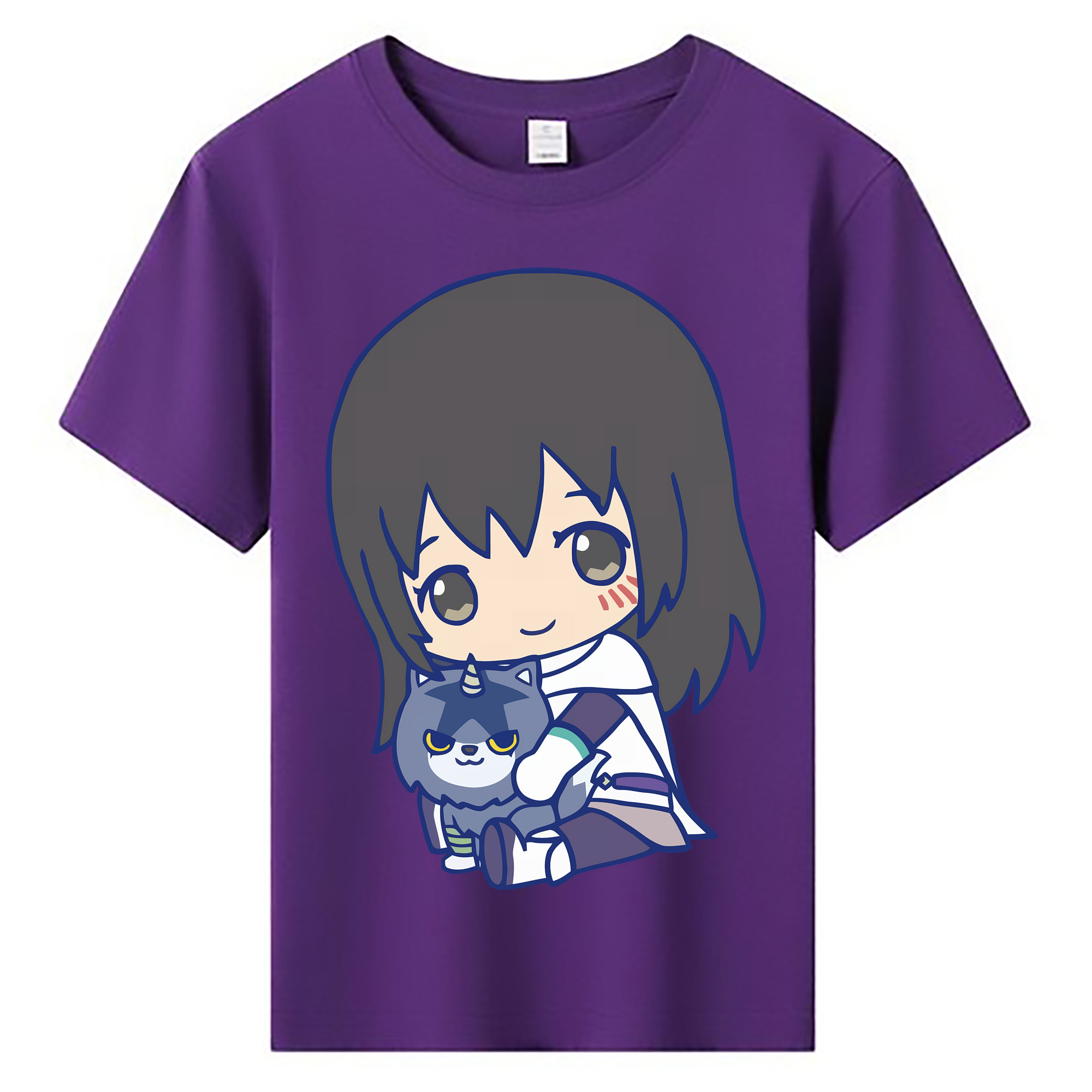 （画像用） 転スラ Regarding Reincarnated to Slime 綿100％キッズTシャツ（フロントプリント）