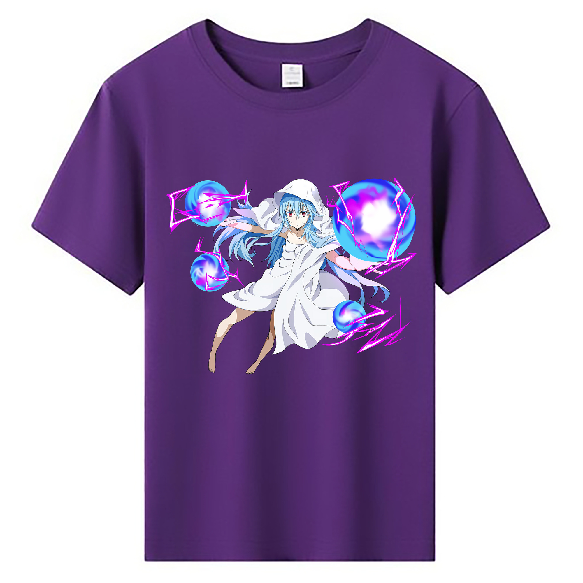 （画像用） 転スラ Regarding Reincarnated to Slime 綿100％キッズTシャツ（フロントプリント）