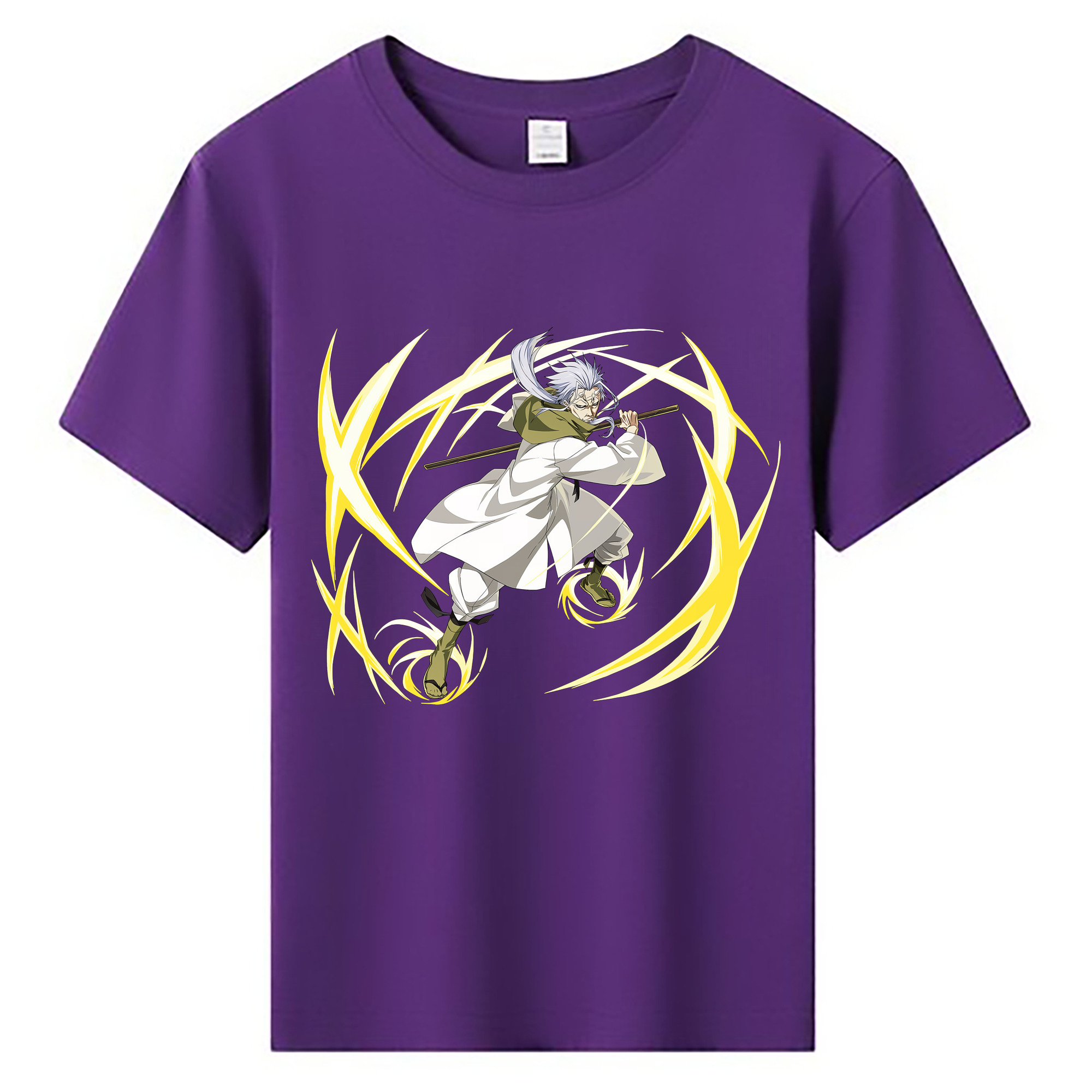 （画像用） 転スラ Regarding Reincarnated to Slime 綿100％キッズTシャツ（フロントプリント）