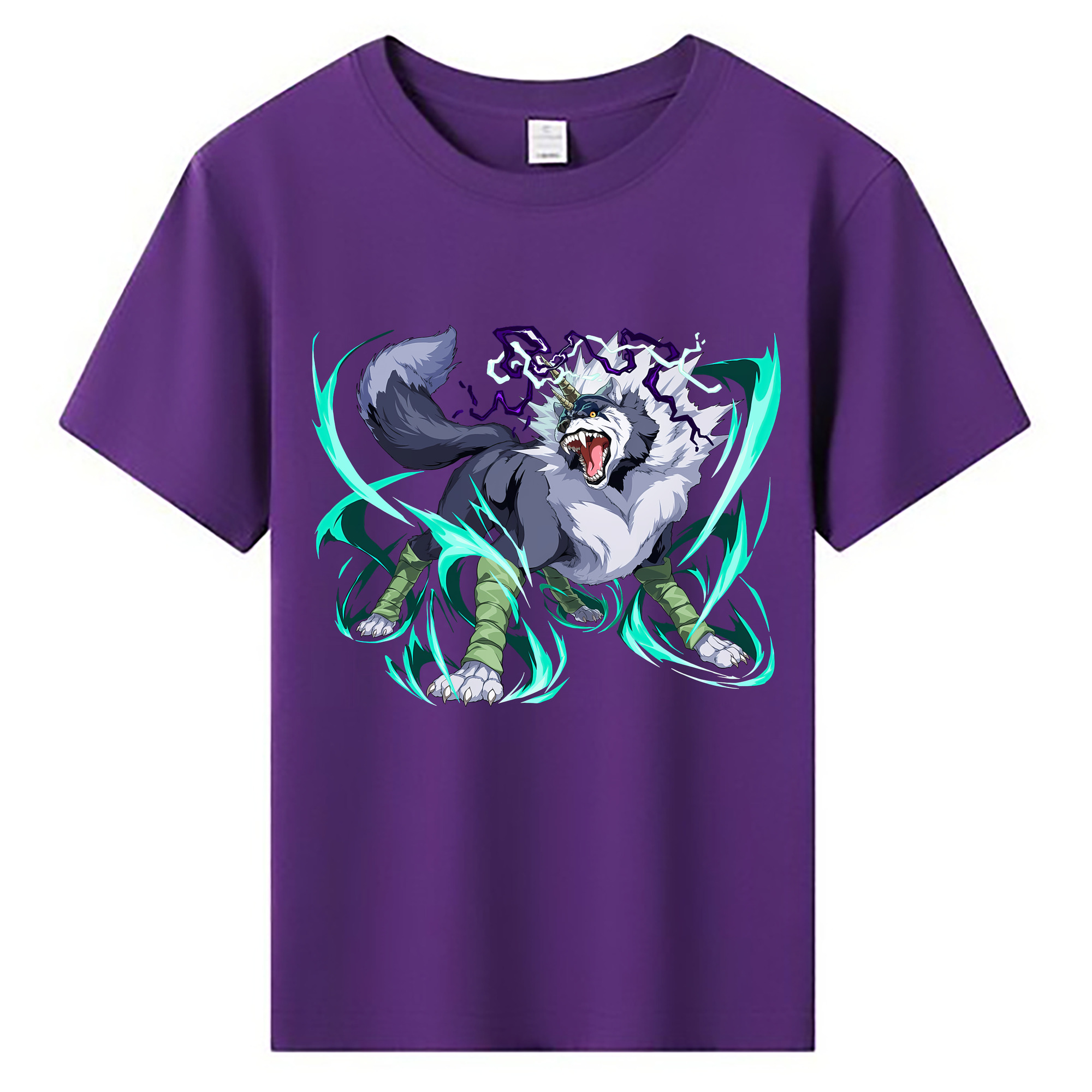 （画像用） 転スラ Regarding Reincarnated to Slime 綿100％キッズTシャツ（フロントプリント）